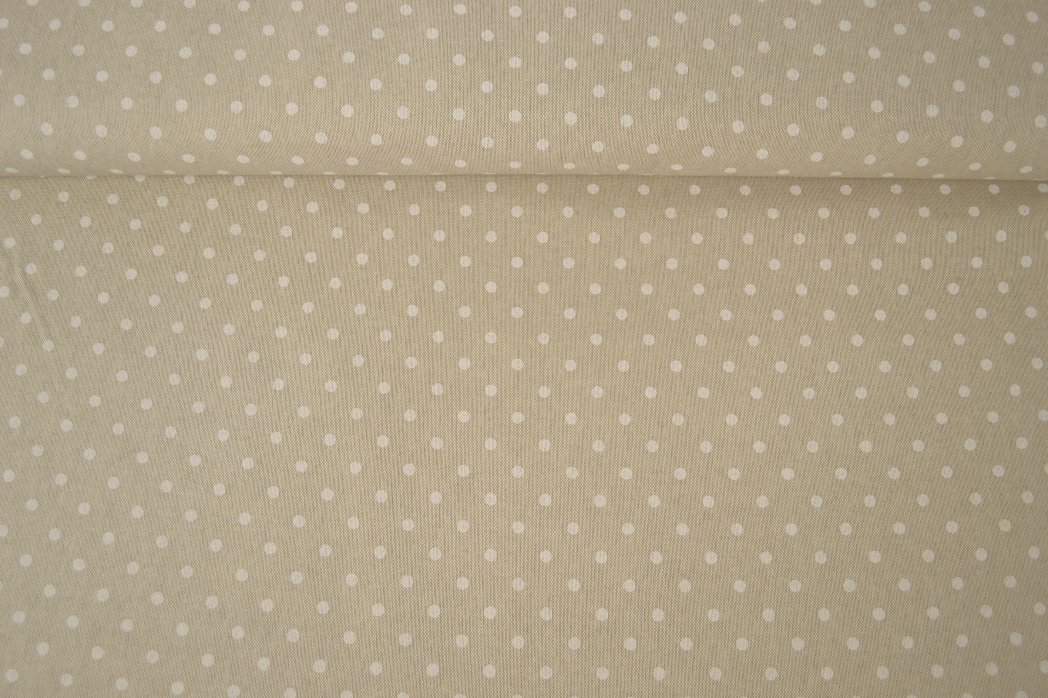 Canvas Deko Stoff Halbpanama Tupfen