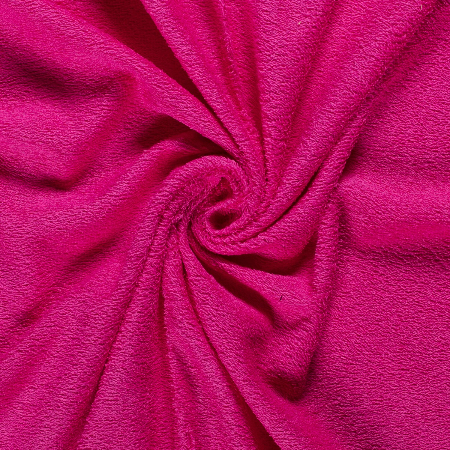 Frottee uni Fuchsia