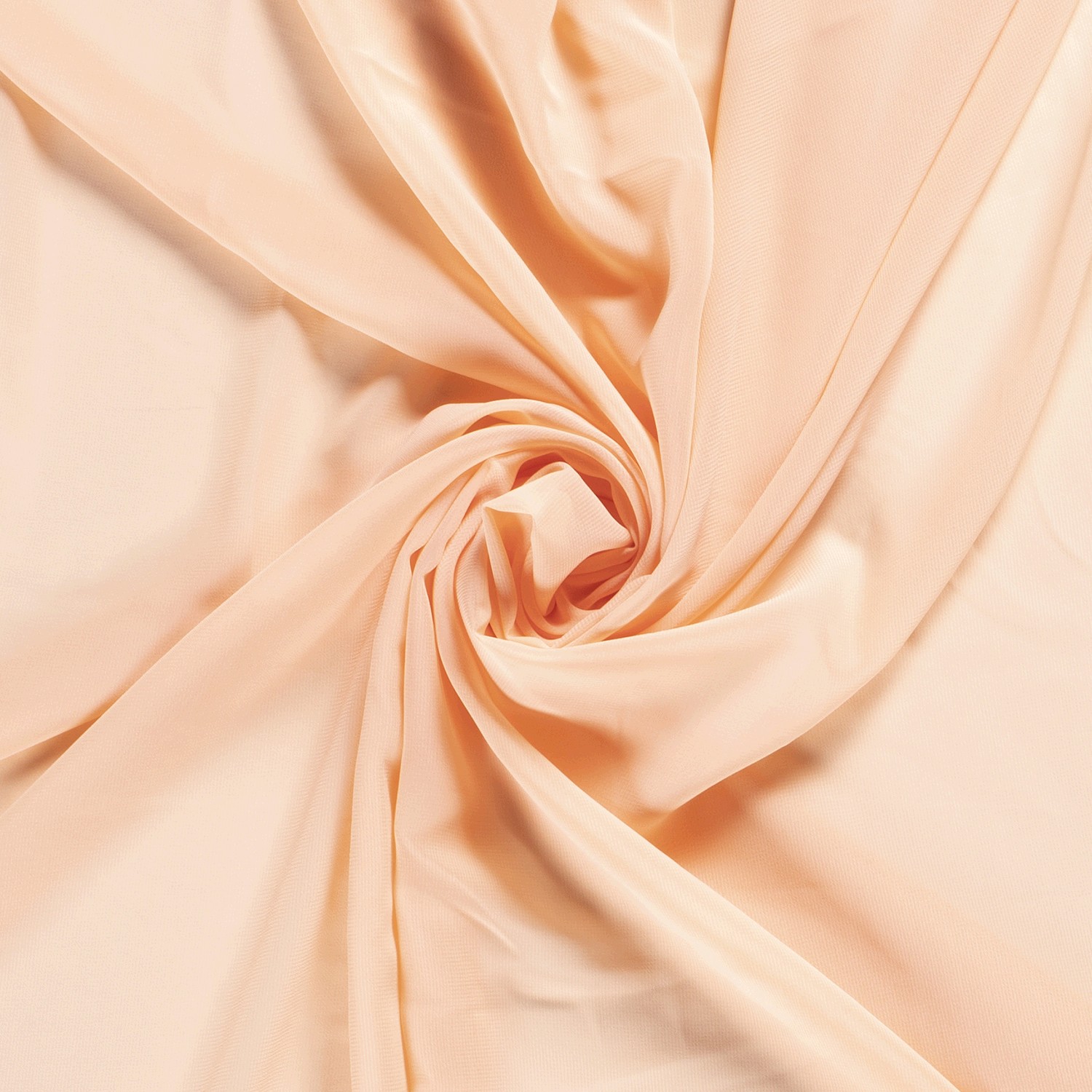Chiffon uni lachsfarbe
