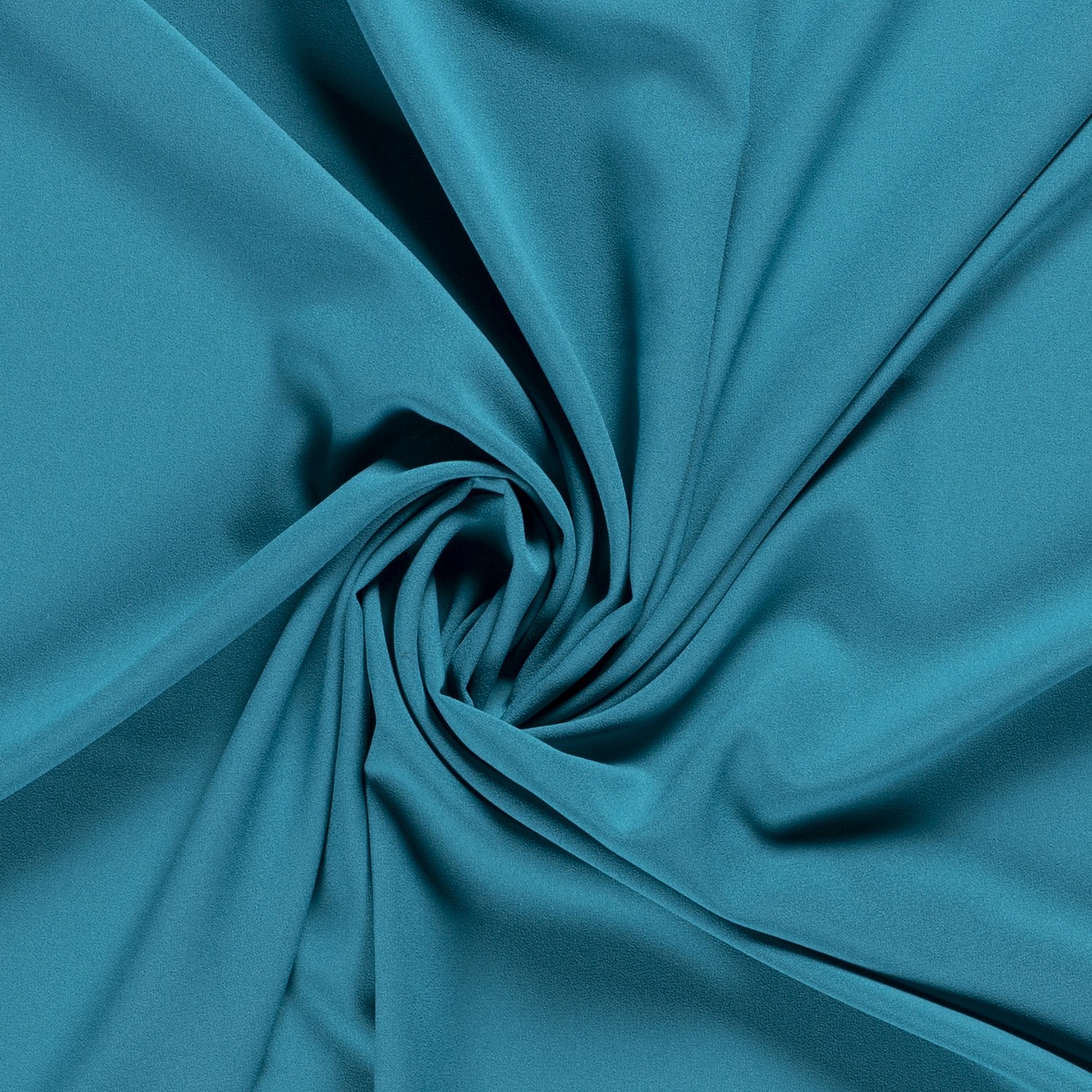 Crêpe Georgette uni petrol