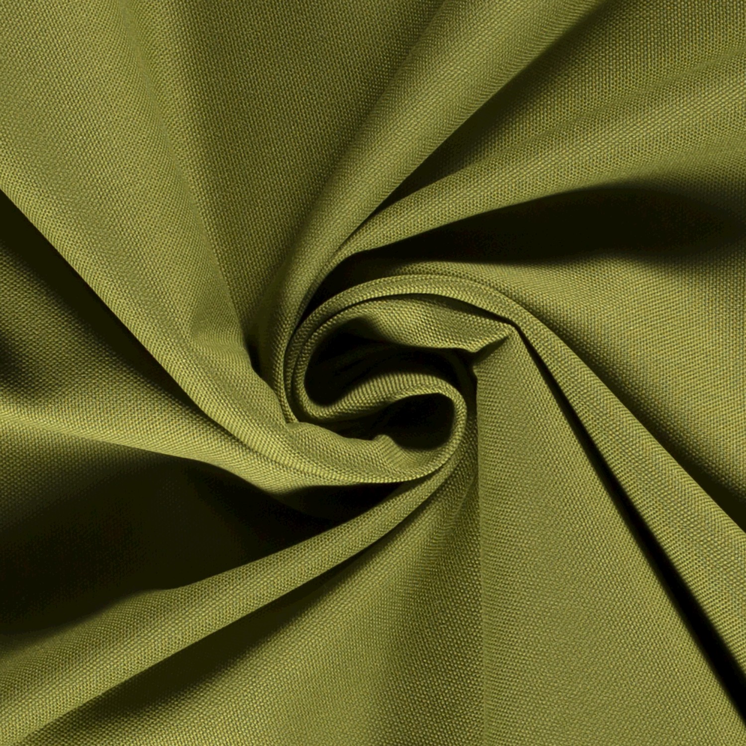 Dekostoff Canvas Stoff uni grün