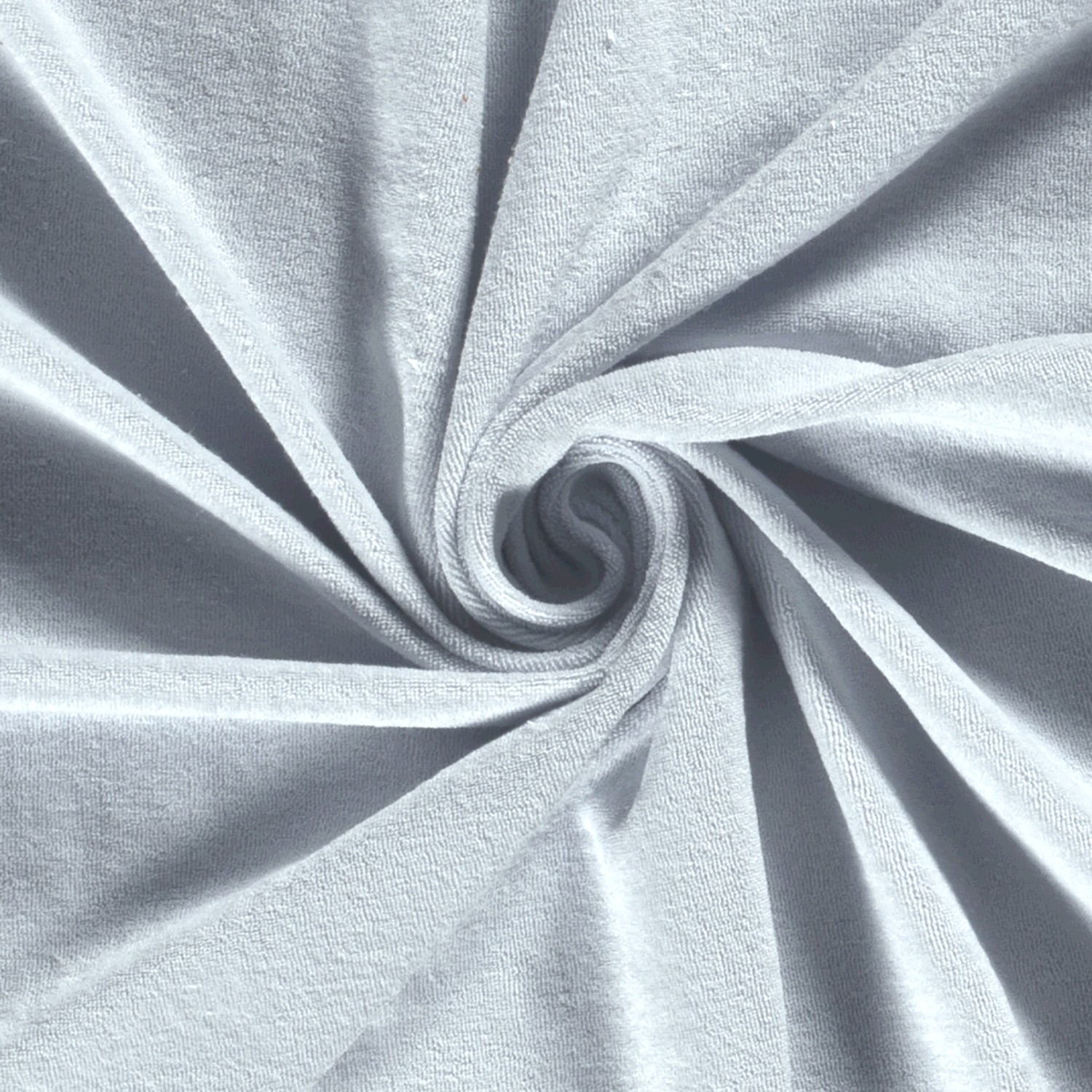 Frotte-Jersey uni babyblau