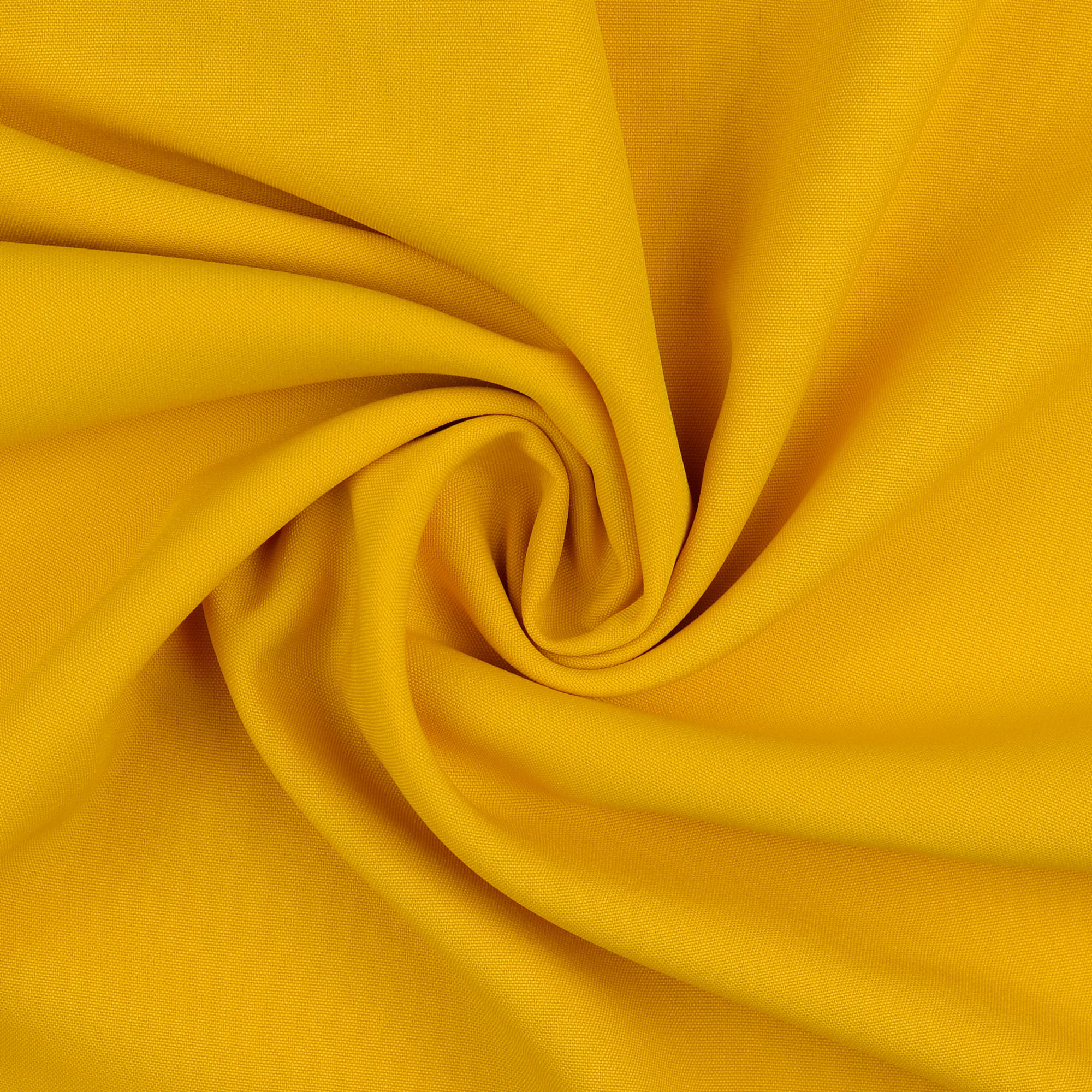 Polyester Stretch, senfgelb