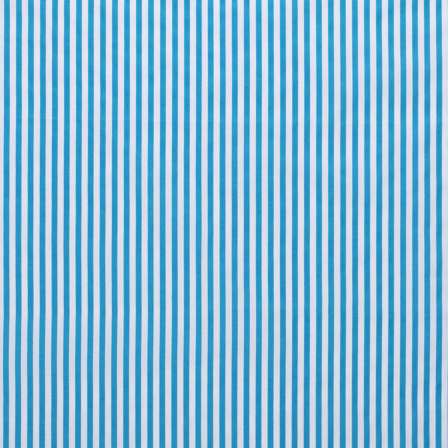 Baumwolle Popeline Stoff Bedruckt Streifen, aqua