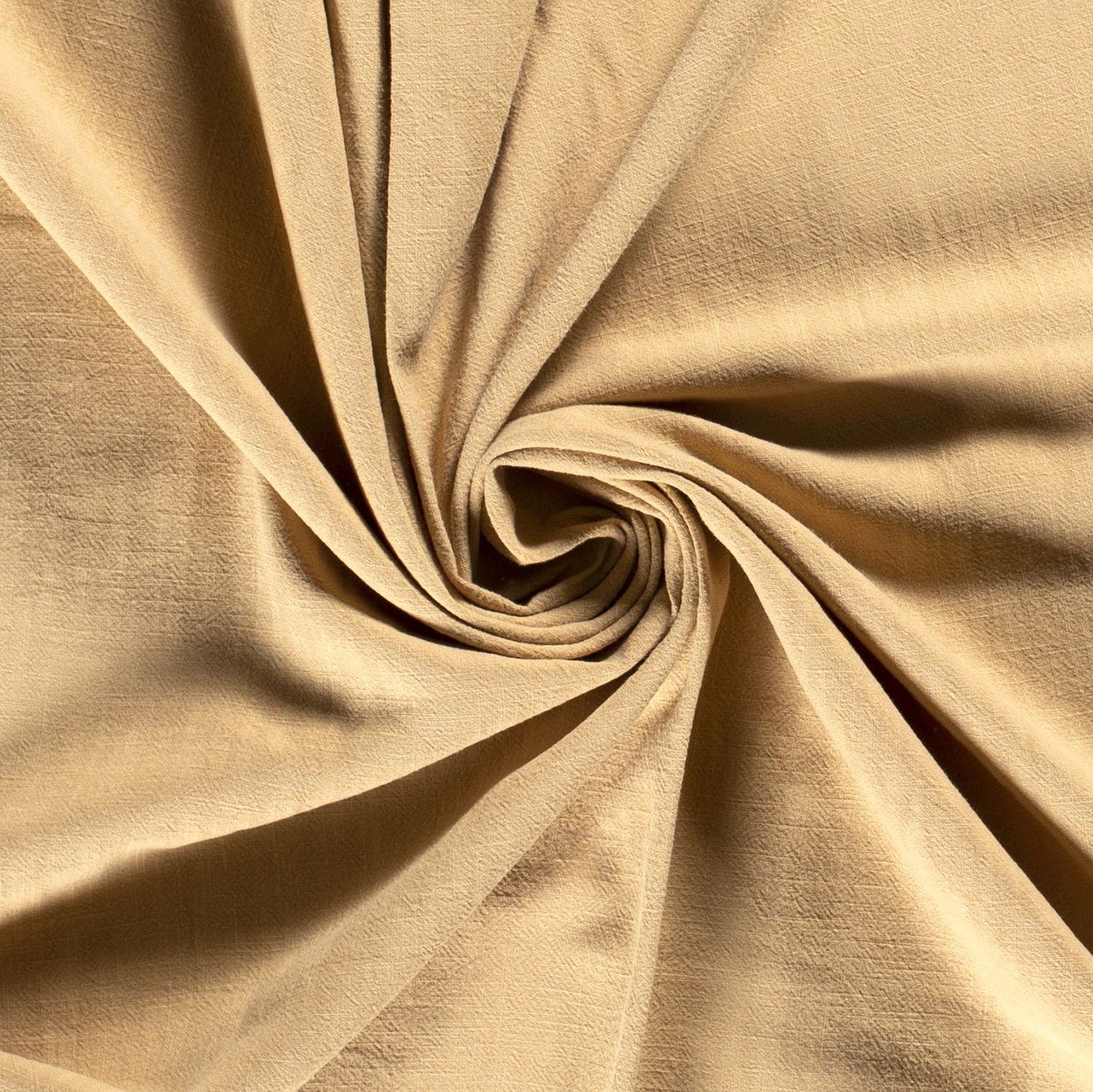 Ramie leinen stonewashed uni kamel