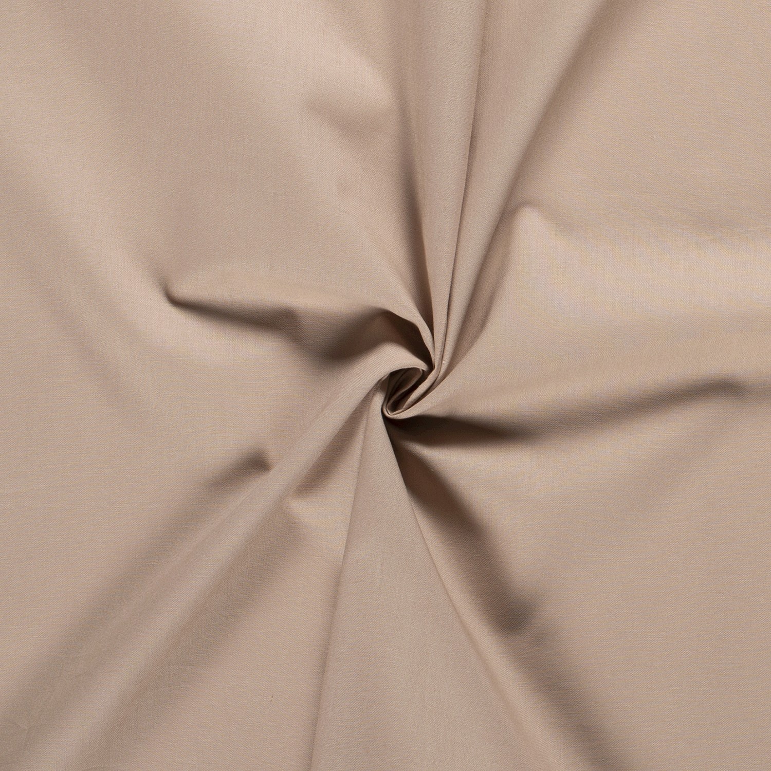 Baumwolle Cretonne uni beige