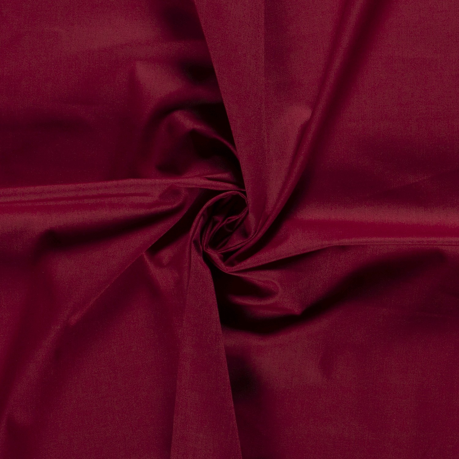 Baumwoll Popeline uni bordeaux