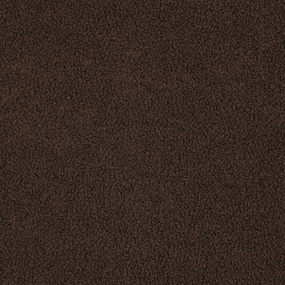 TEDDYSTOFF KUNSTPELZ - DUNKELBRAUN