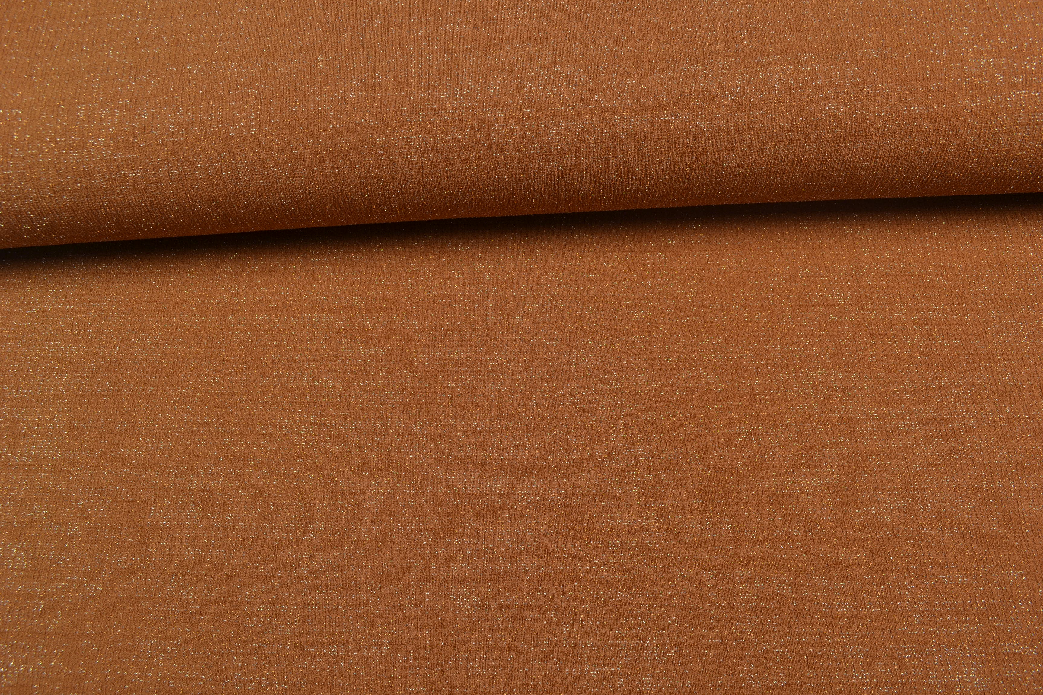 Metallic Jersey, dunkelbeige