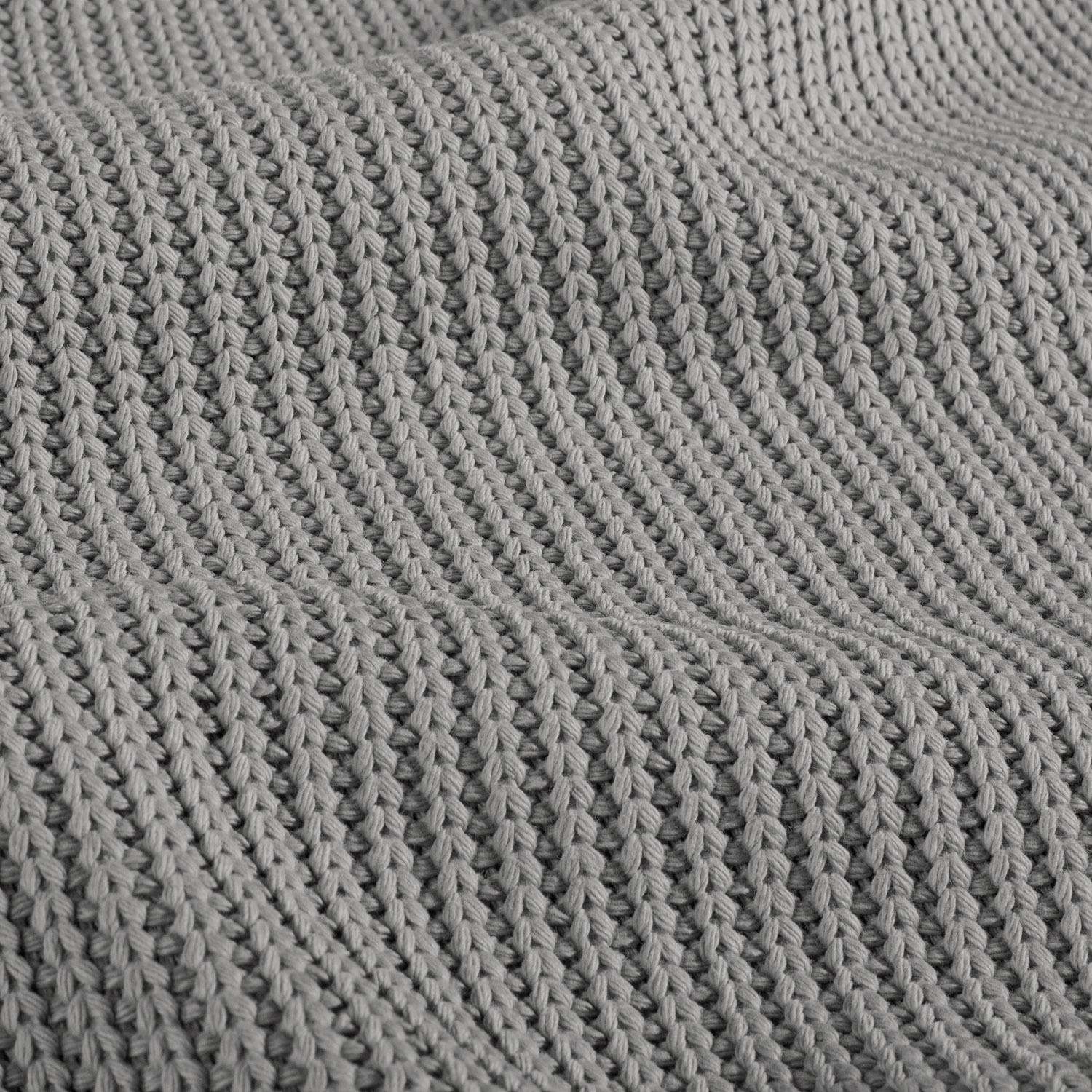 Strickstoff uni hellgrau