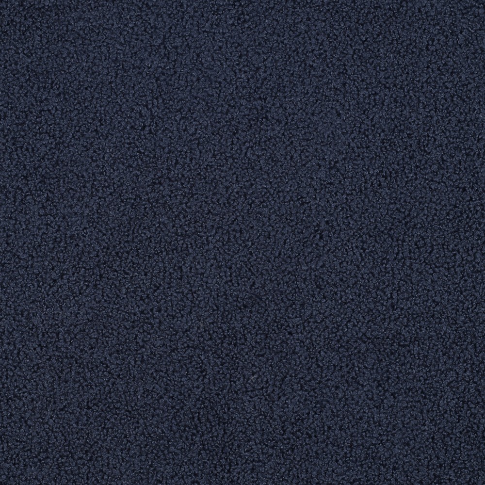 TEDDYSTOFF KUNSTPELZ - JEANSBLAU