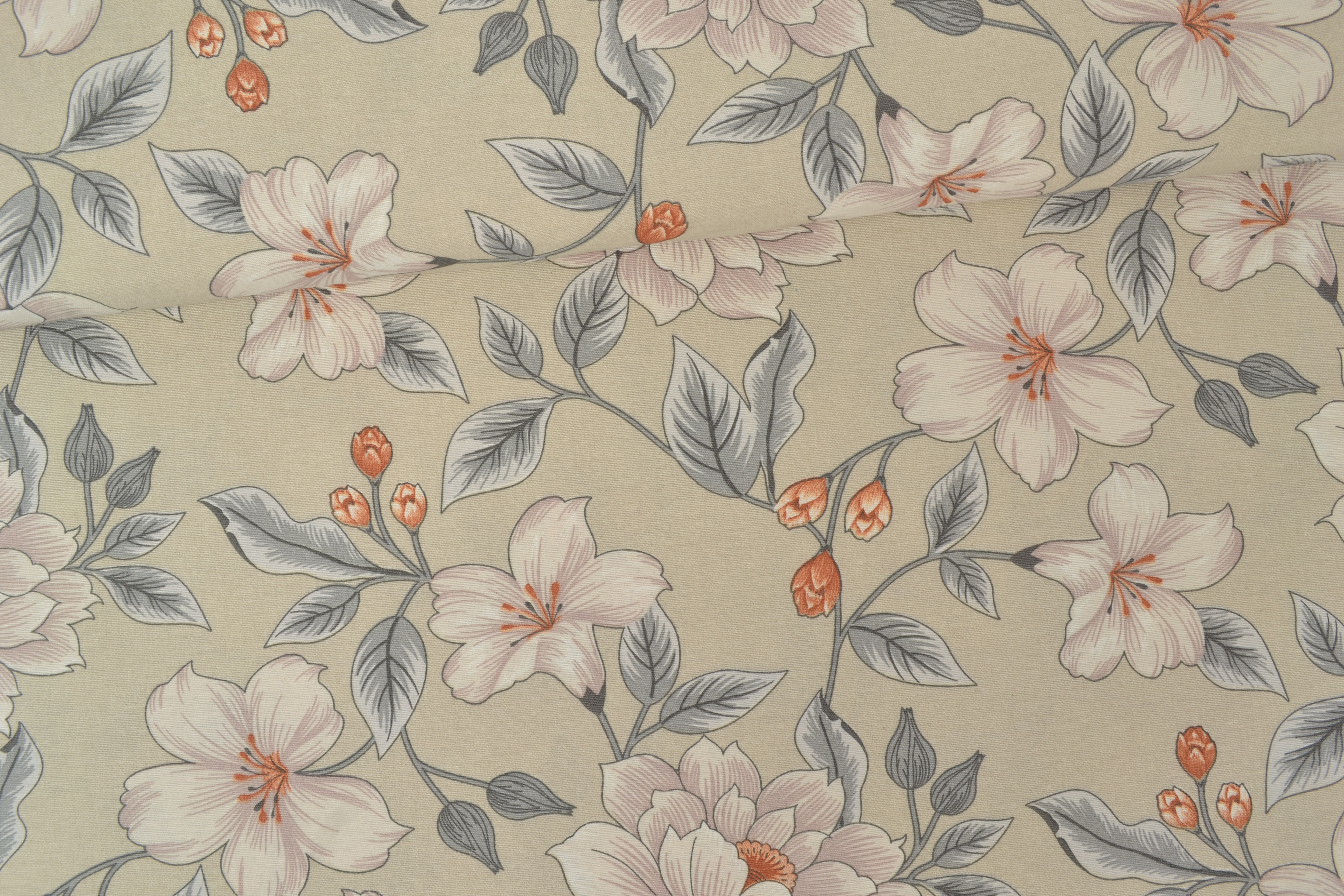 Canvas Deko Stoff Lilien