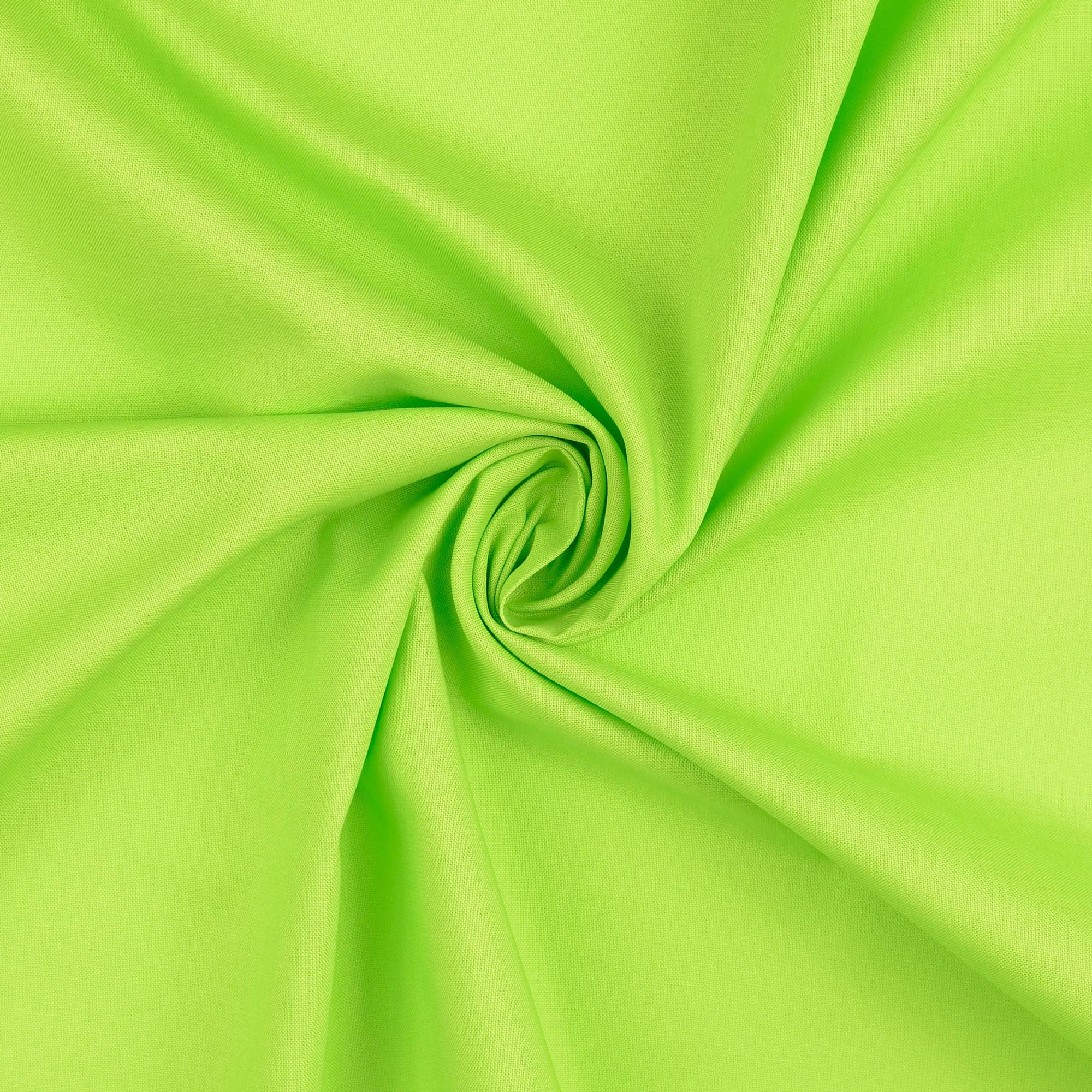 Baumwollstoff, Fahnentuch, kiwi