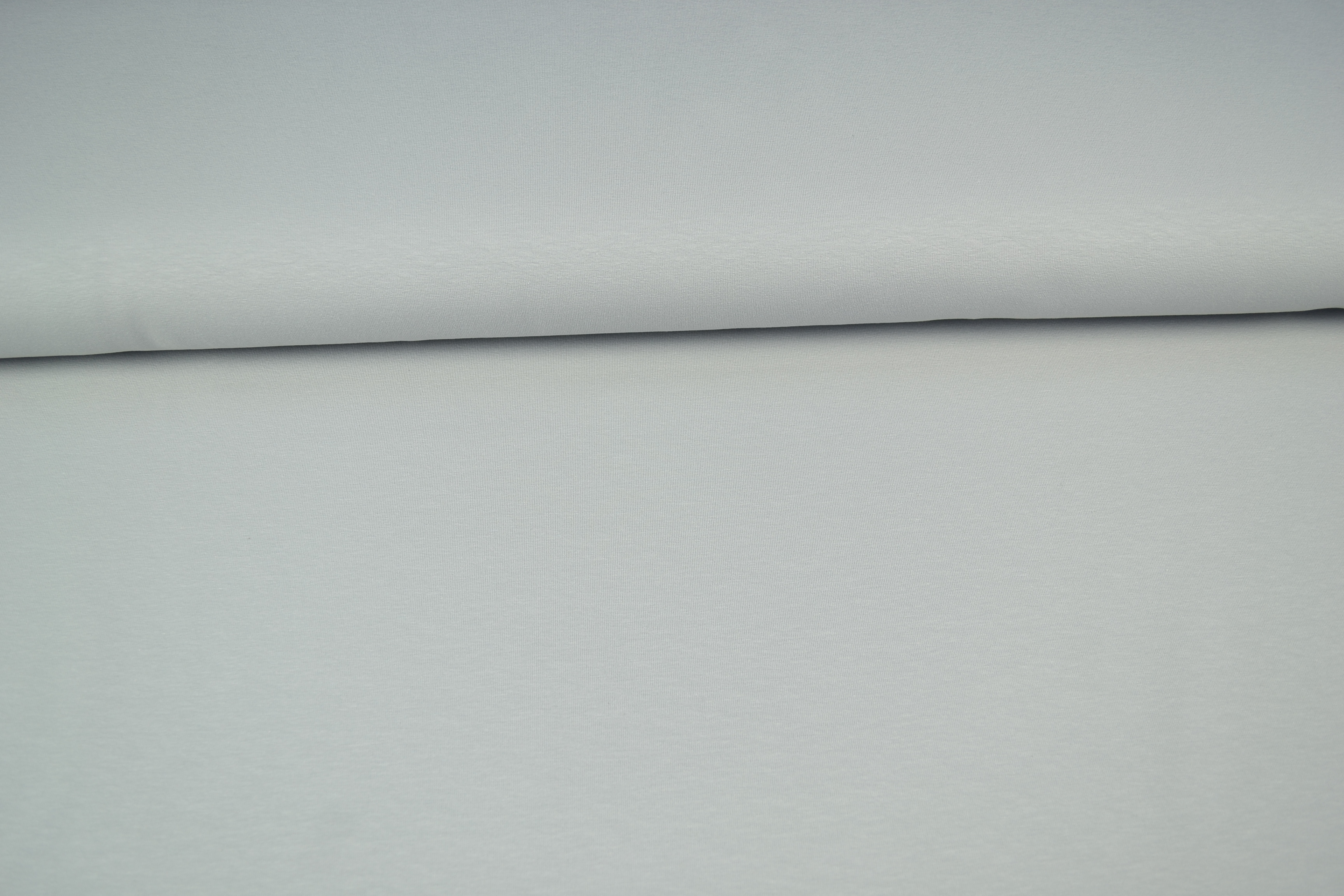 Baumwolljersey uni, hellgrau