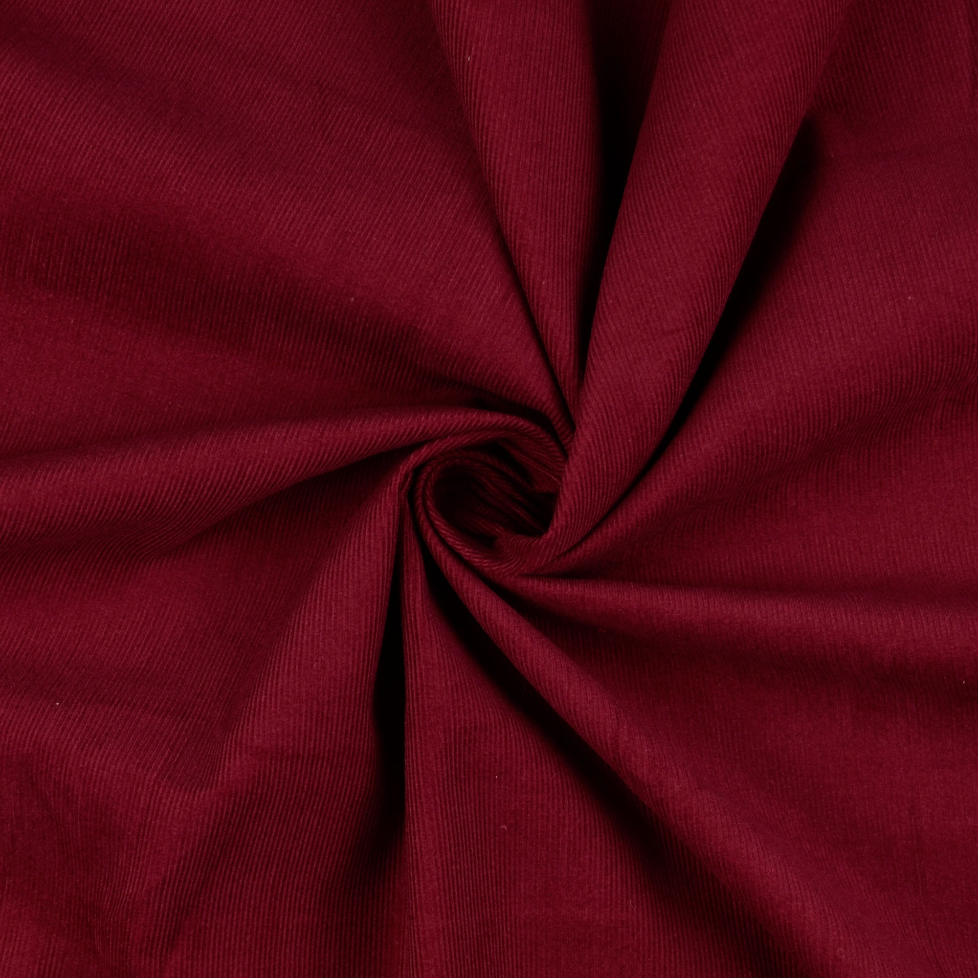 Feincord uni, dunkelrot/bordeaux