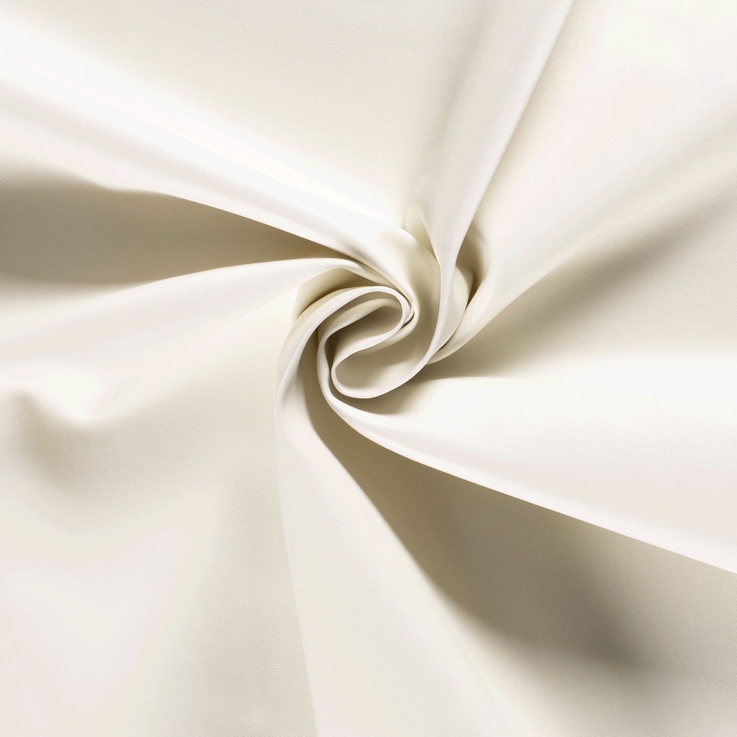 Lederimitat uni wollweiß