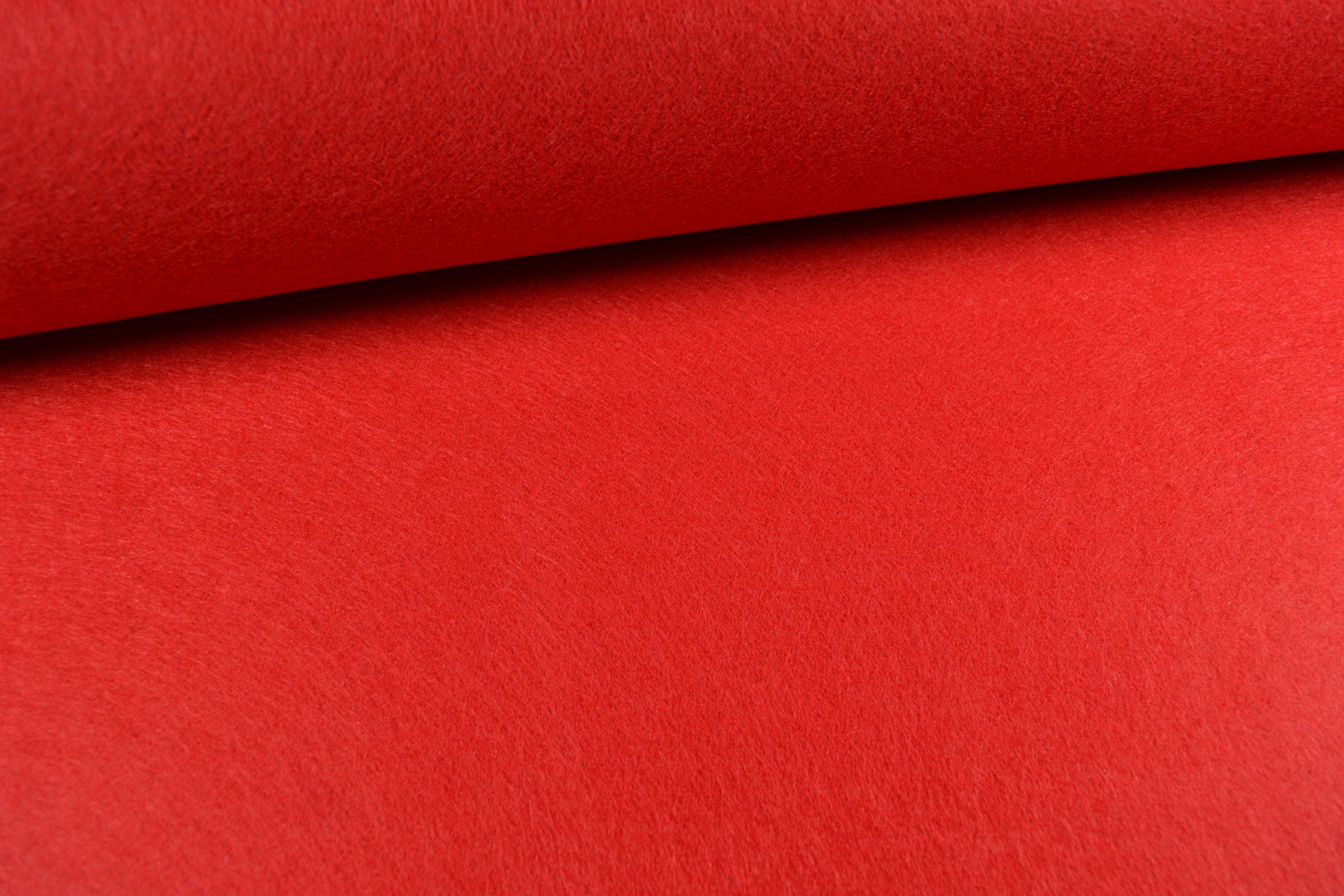 Filz, 3mm, 90cm breit, rot