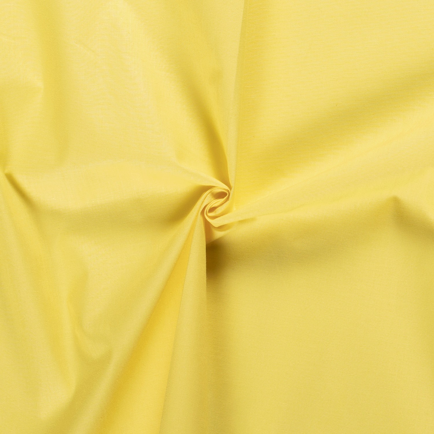Baumwolle Cretonne uni gelb