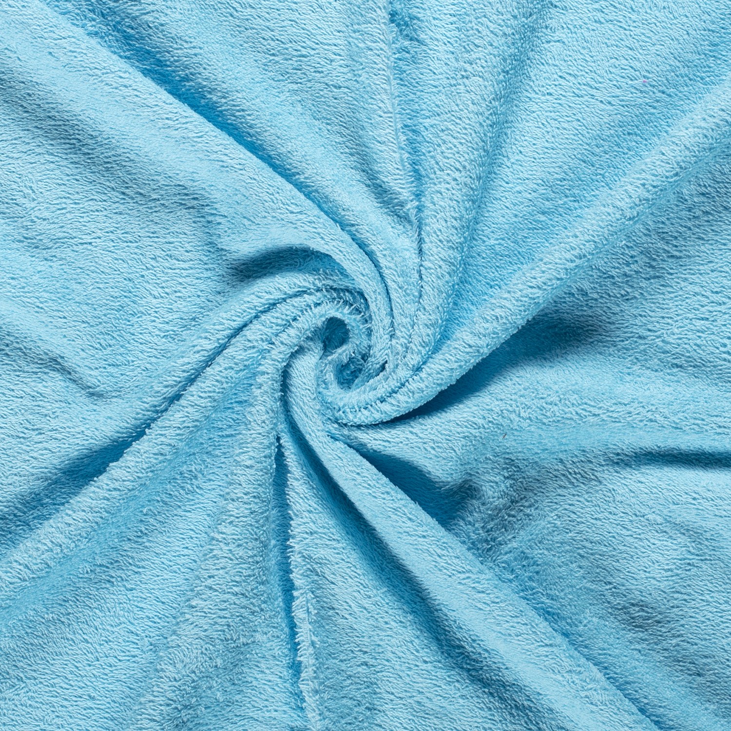Frottee uni aqua