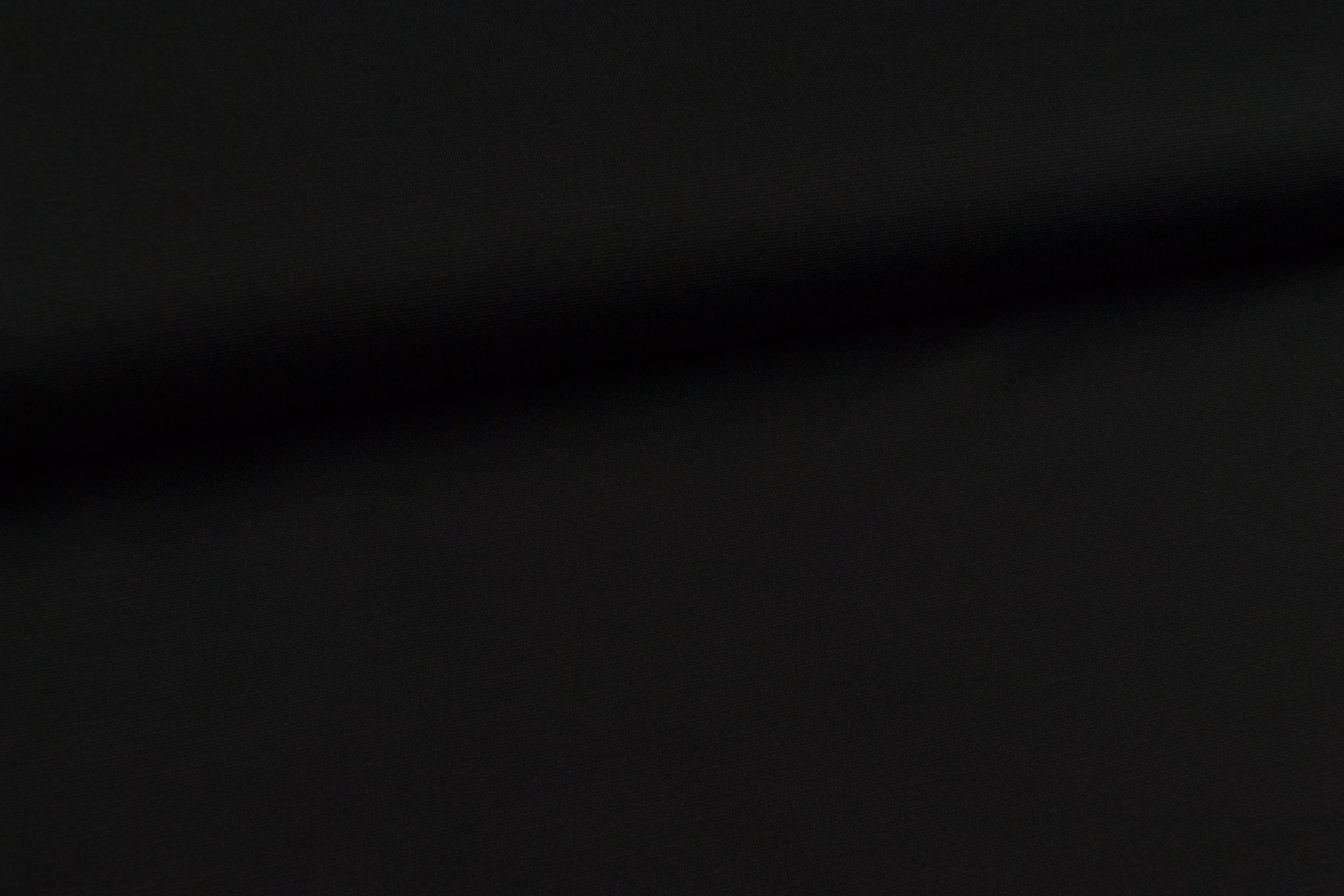 Jersey Punta de Roma uni, schwarz schwere Qualität