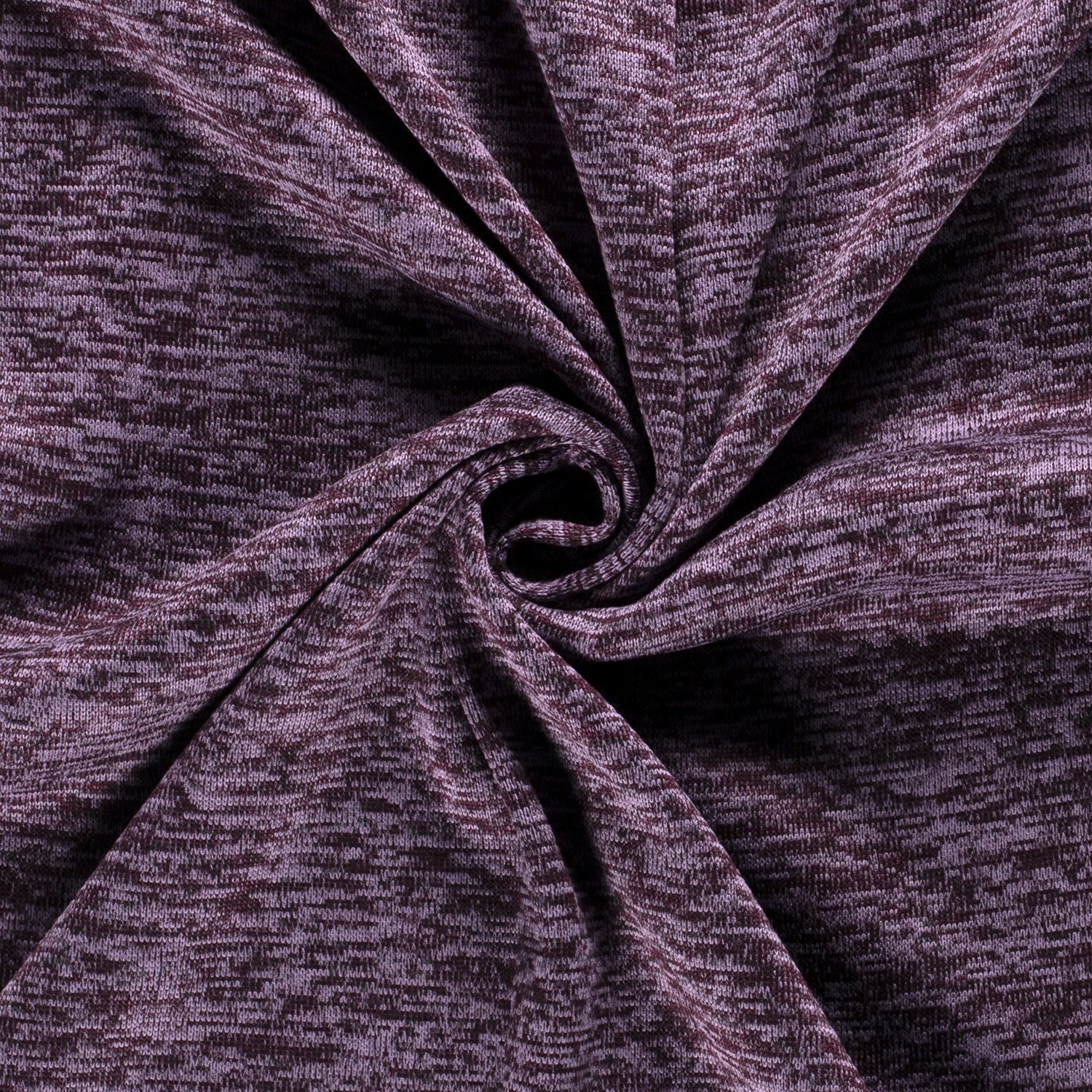 Jogging Stoff gebürstet uni weinrot