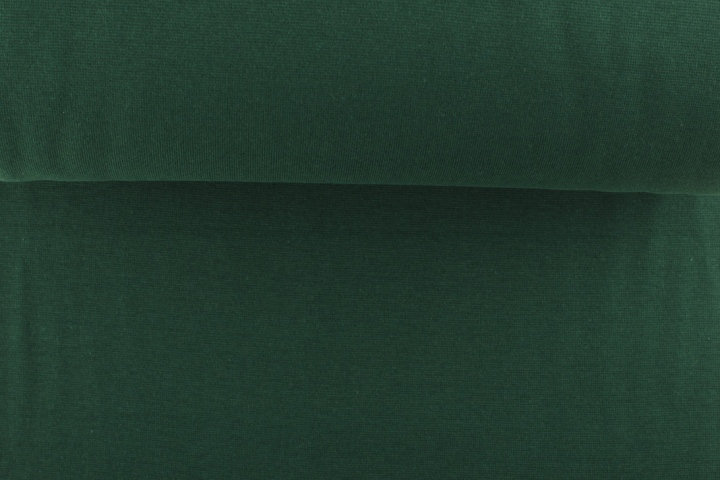 Bündchenstoff glatt, tannengrün