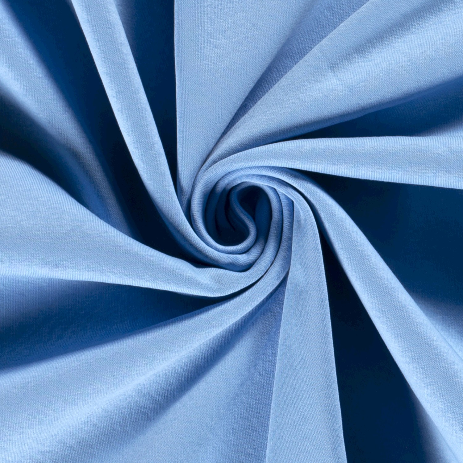 Sweatstoff Wintersweat uni babyblau