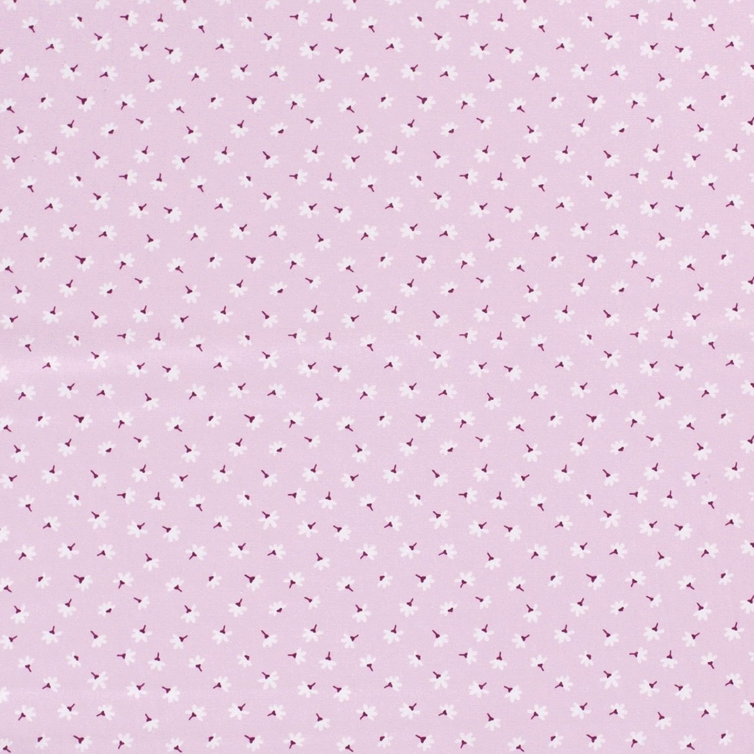 Baumwolle Popeline Bedruckt Blumen, helles pink