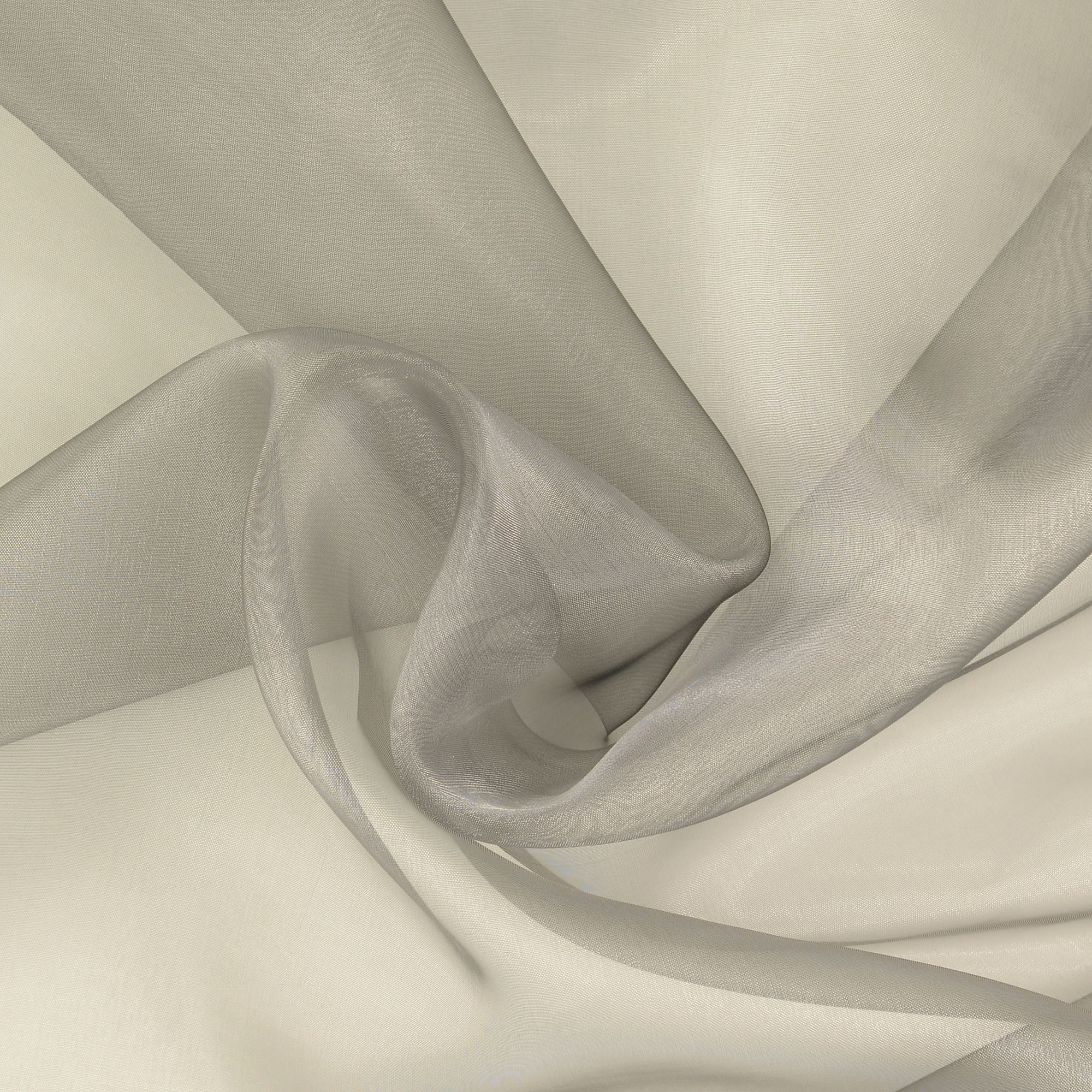 Organza, silber 