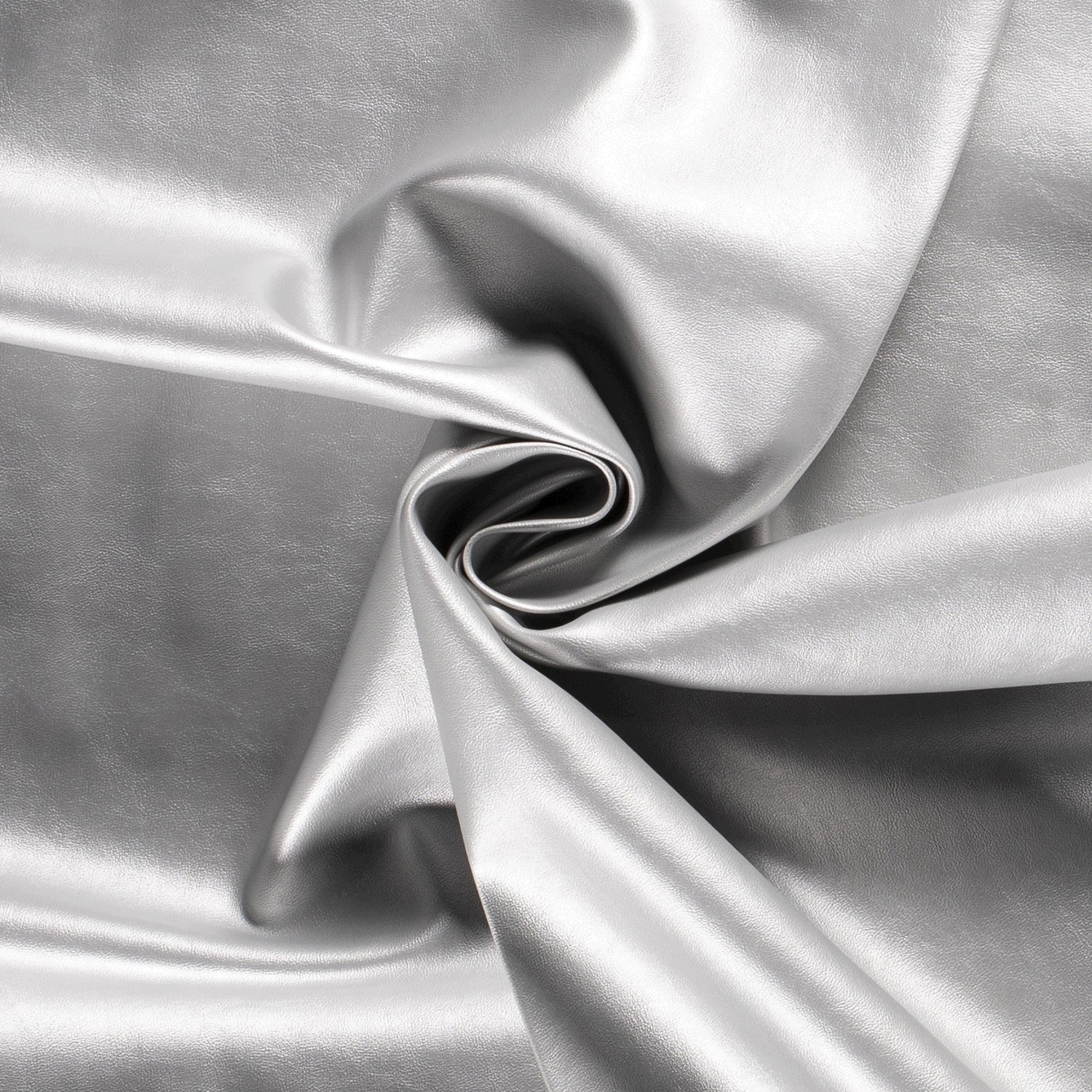 Lederimitat uni Silber