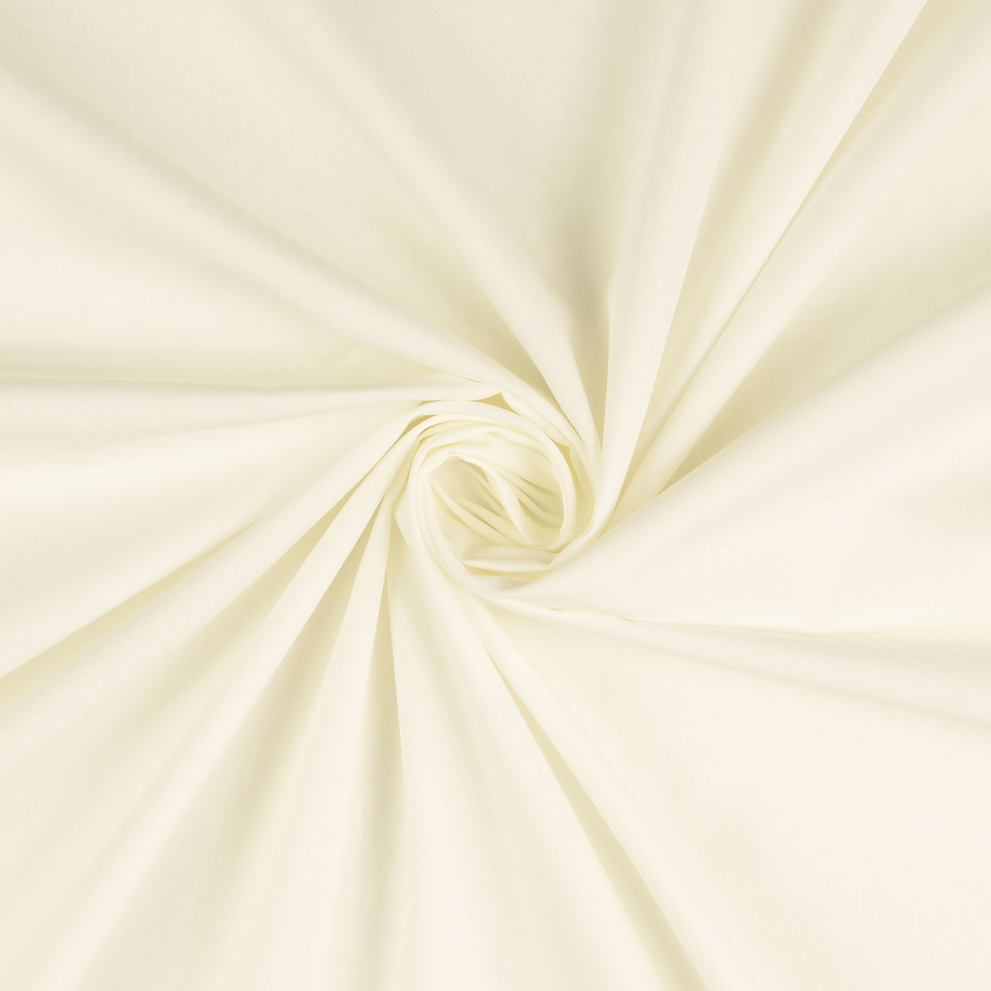 Baumwollstoff Popeline, uni natur