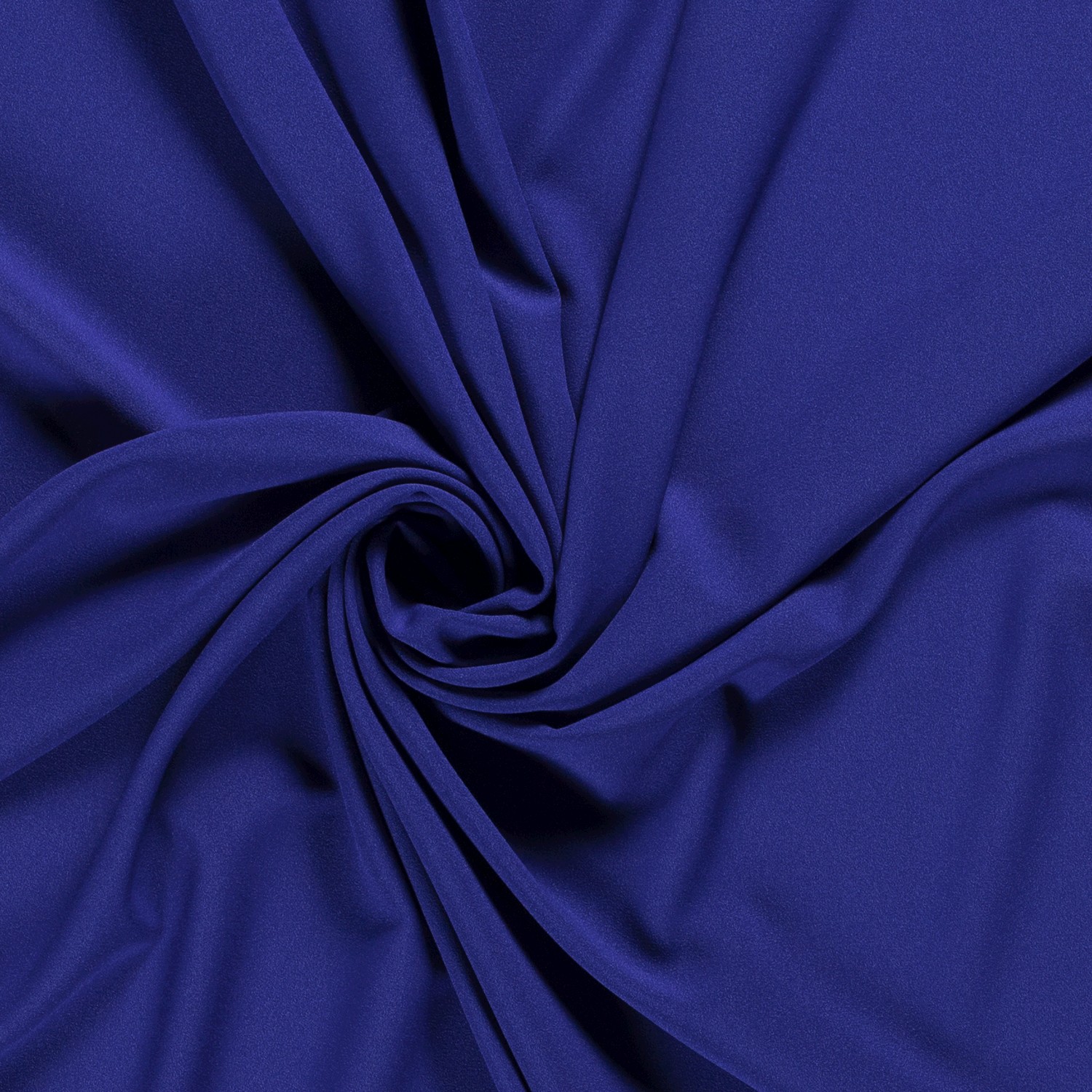 Crêpe Georgette uni kobaltblau