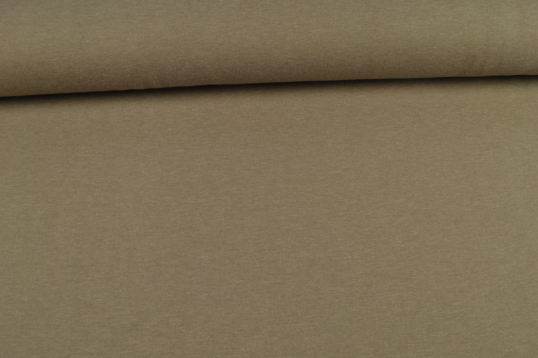 French Terry uni angeraut, schlamm