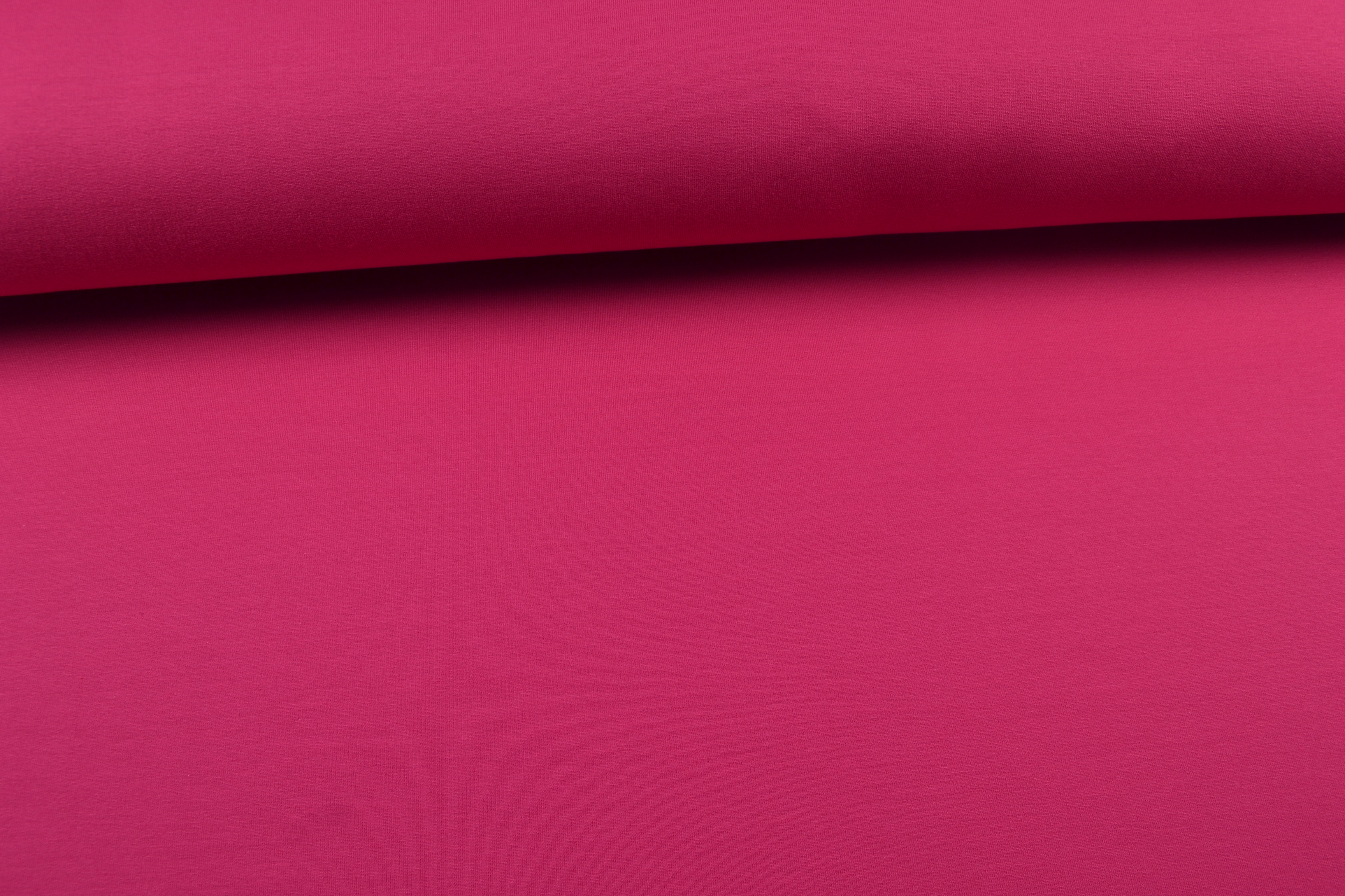 French Terry uni angeraut, beere