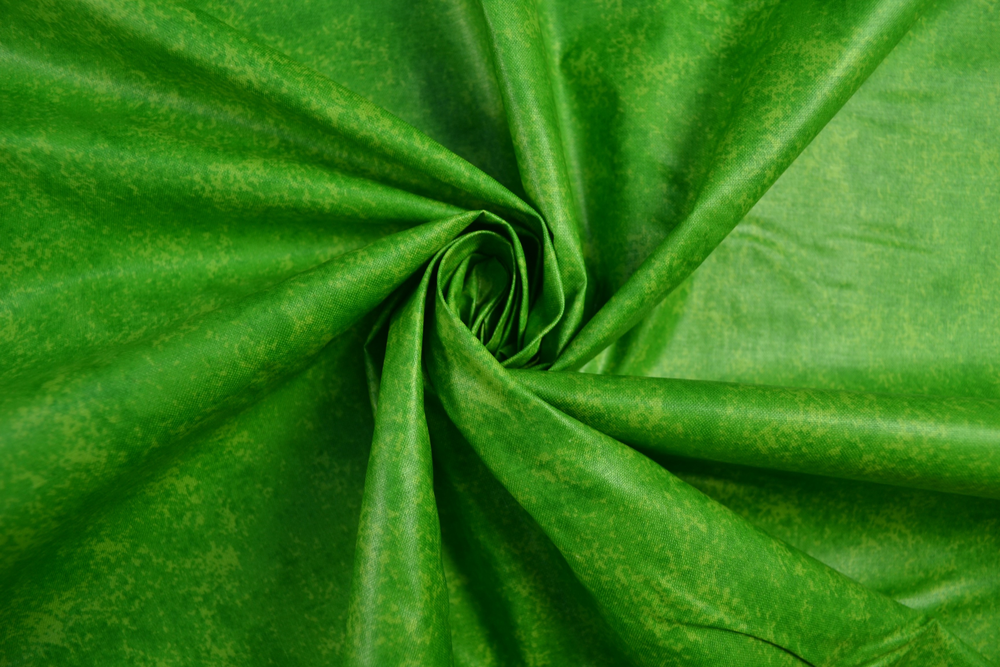 Baumwollstoff beschichtet, gemustert, grün