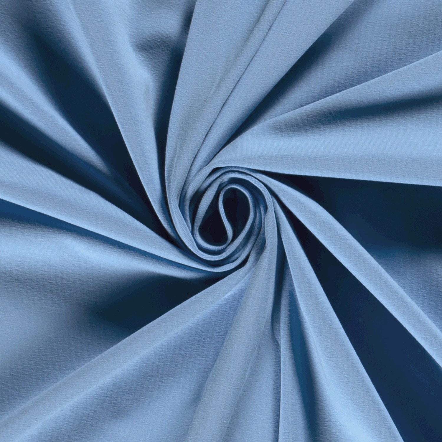 Baumwolljersey uni, babyblau