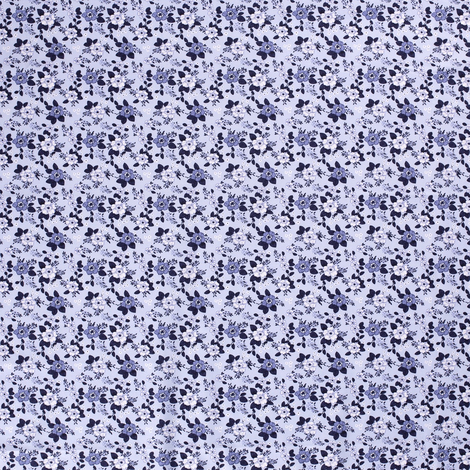 Baumwolle Popeline Bedruckt Blumen, rosa