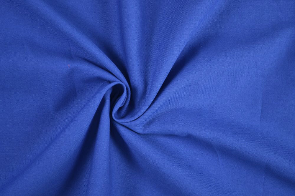 Baumwollstoff, Fahnentuch, royalblau