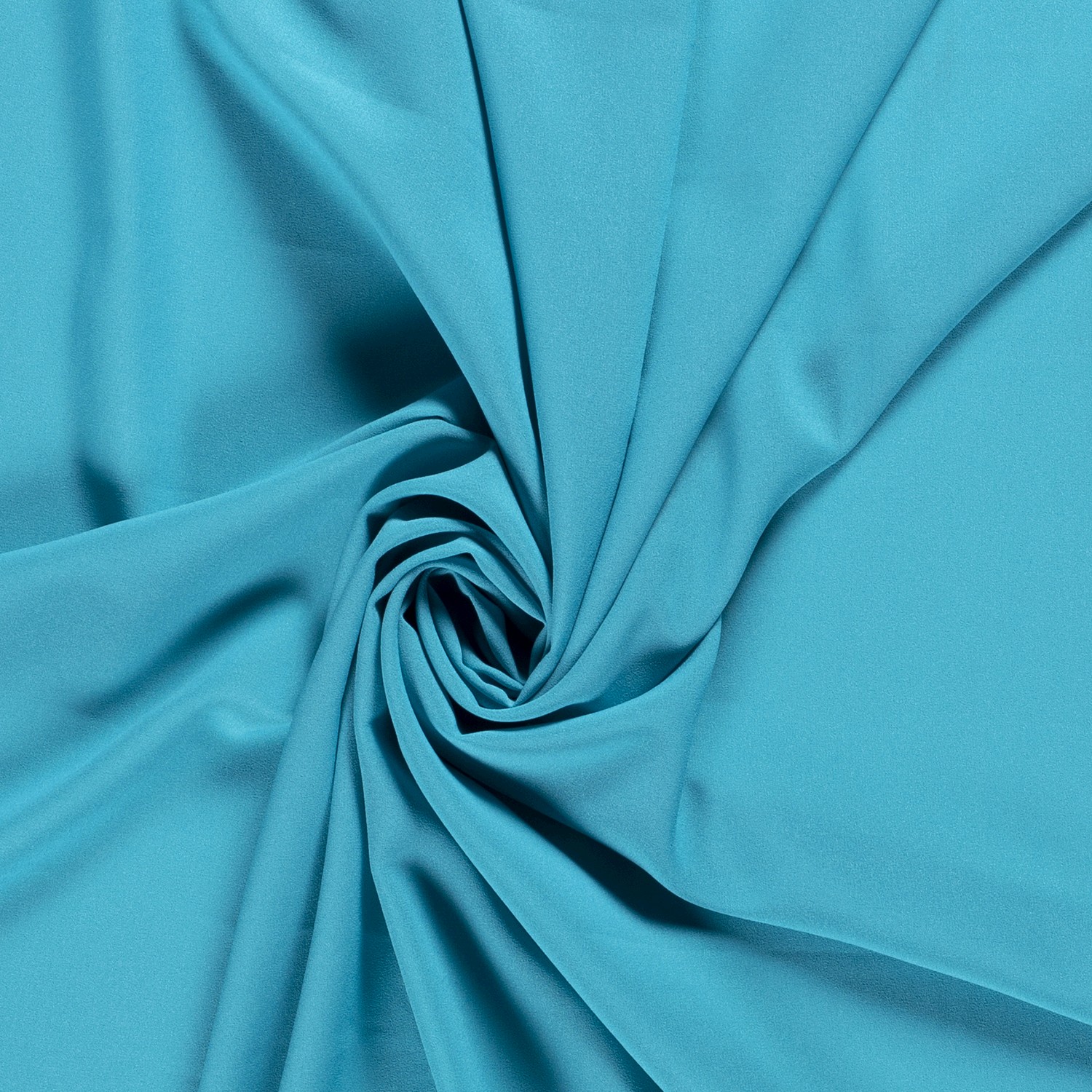 Crêpe Georgette uni türkis