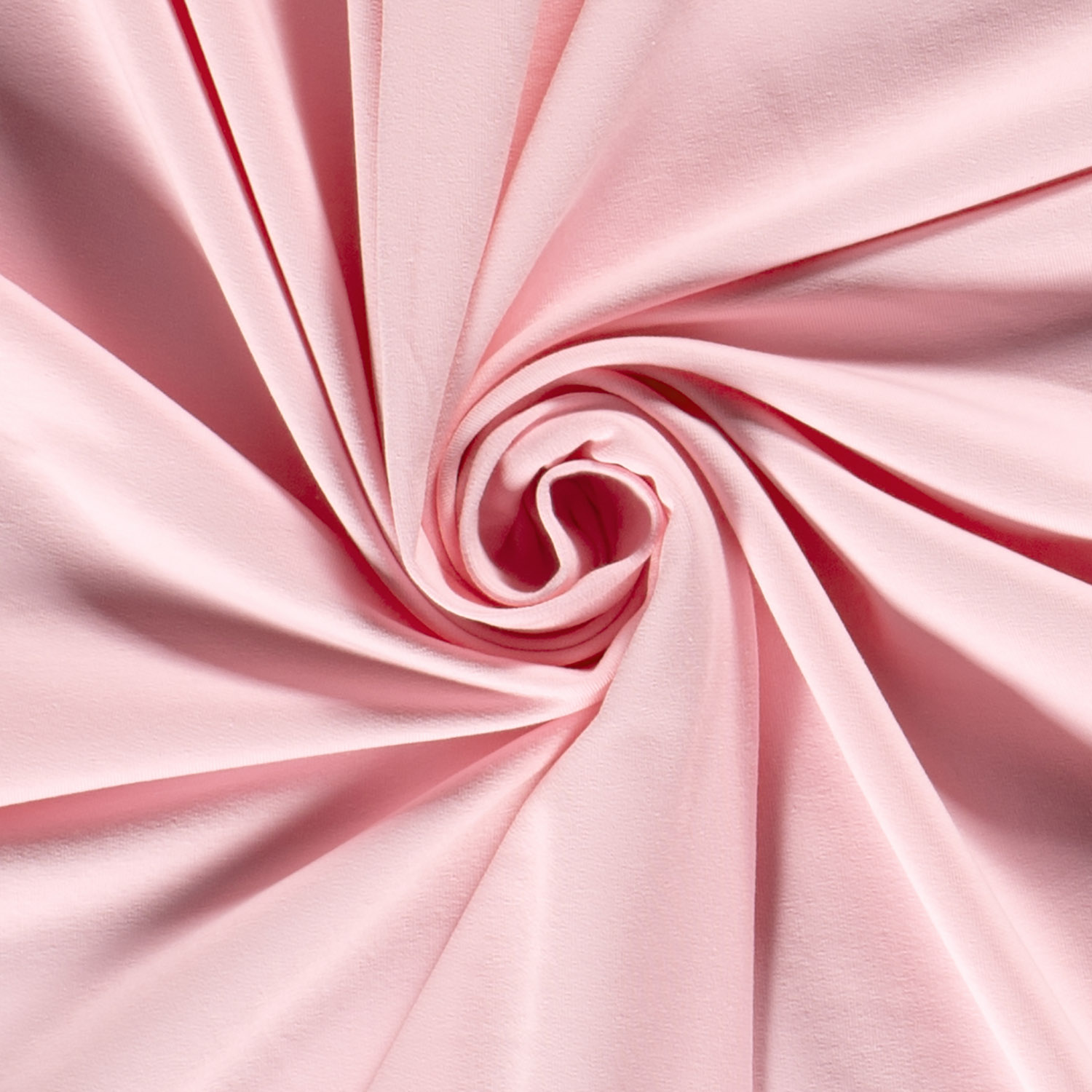 French Terry angeraut uni helles pink