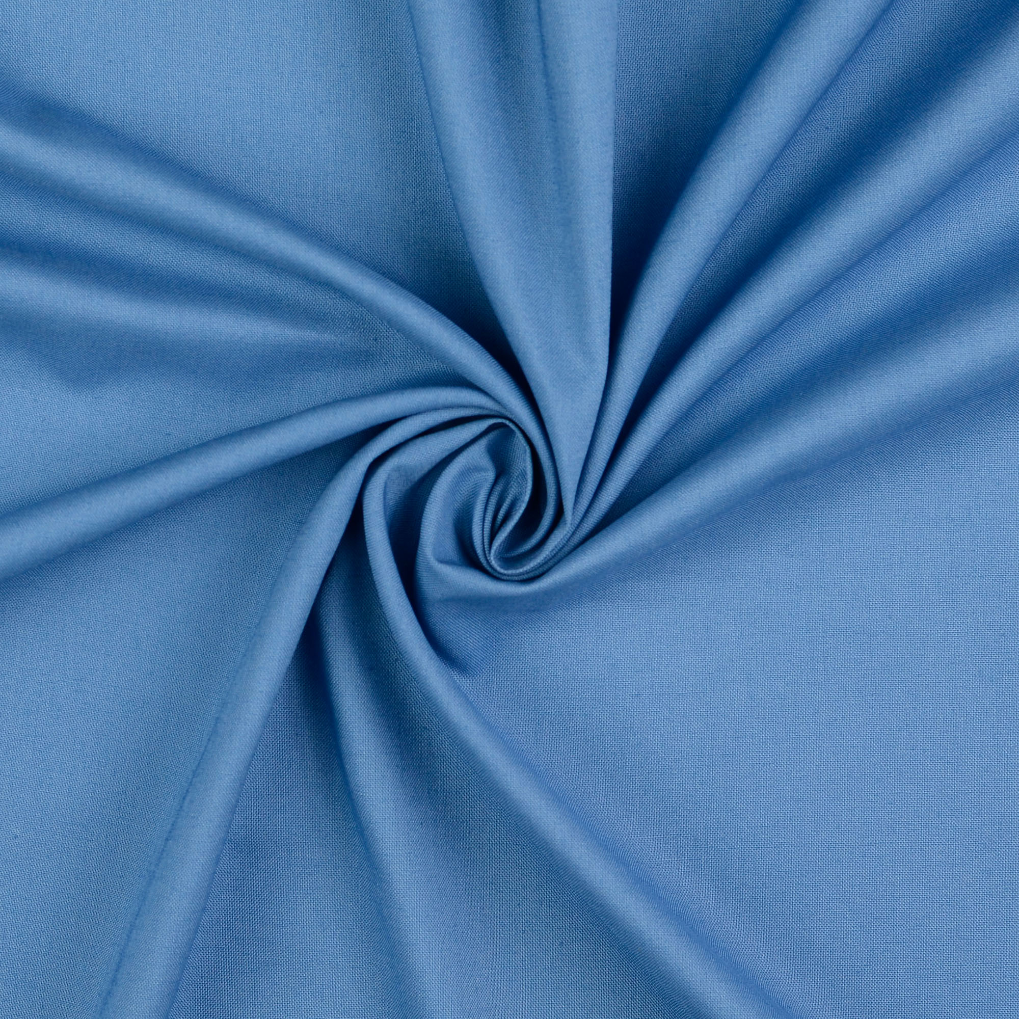 Baumwollstoff, Fahnentuch, taubenblau