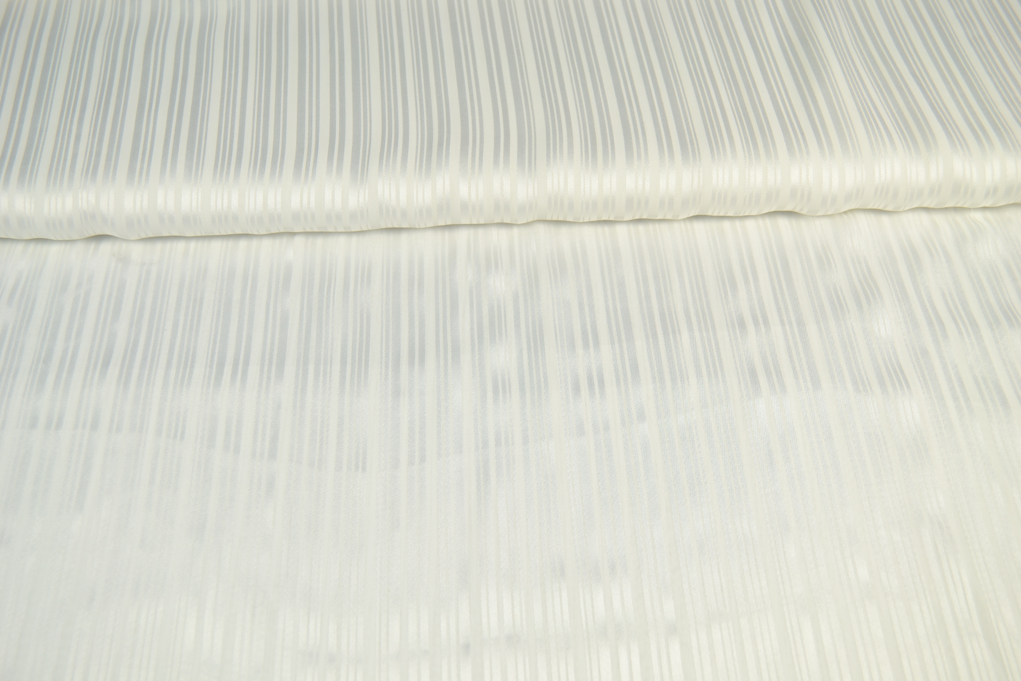 Chiffon Streifen, weiß