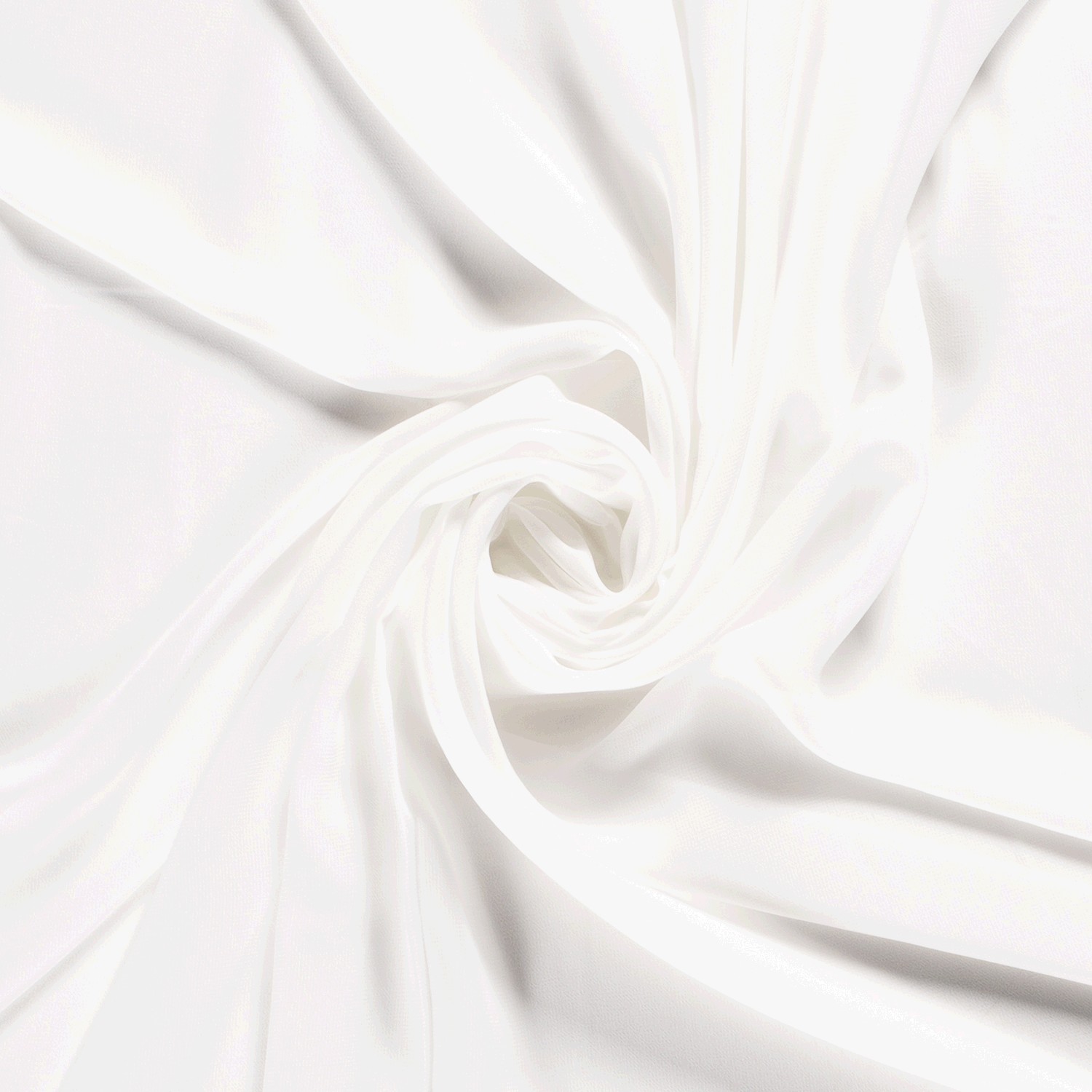 Chiffon uni wollweiß