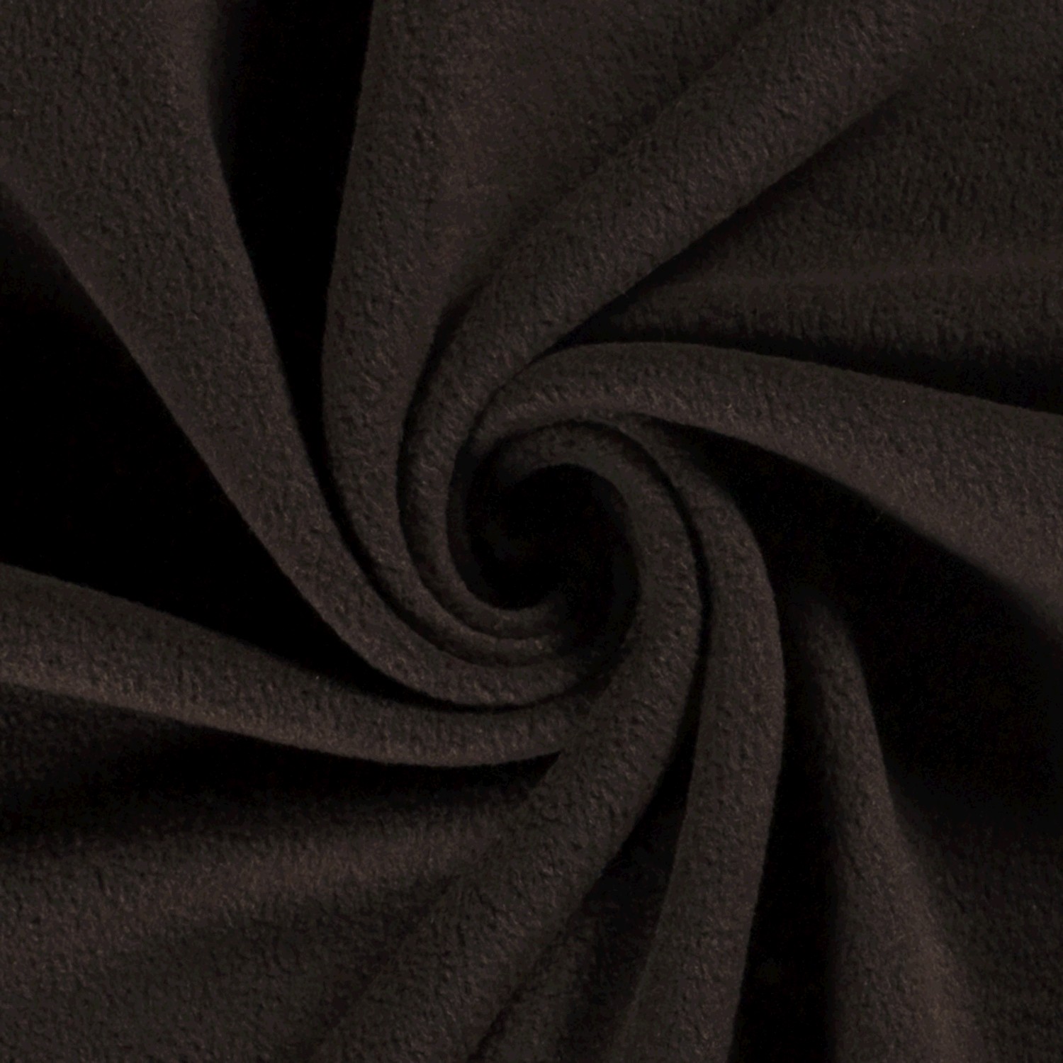 Polar Fleece Antipilling uni dunkelbraun