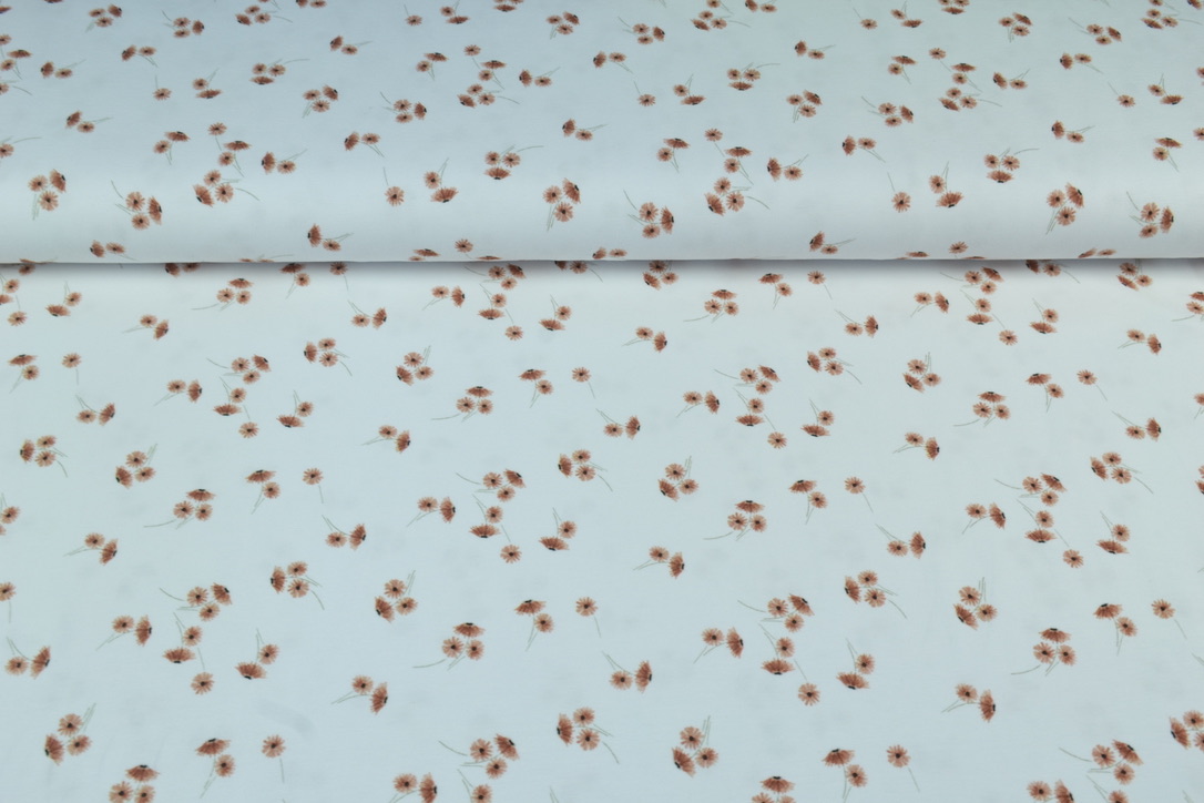 Bio Baumwolljersey Digitaldruck, Blumen