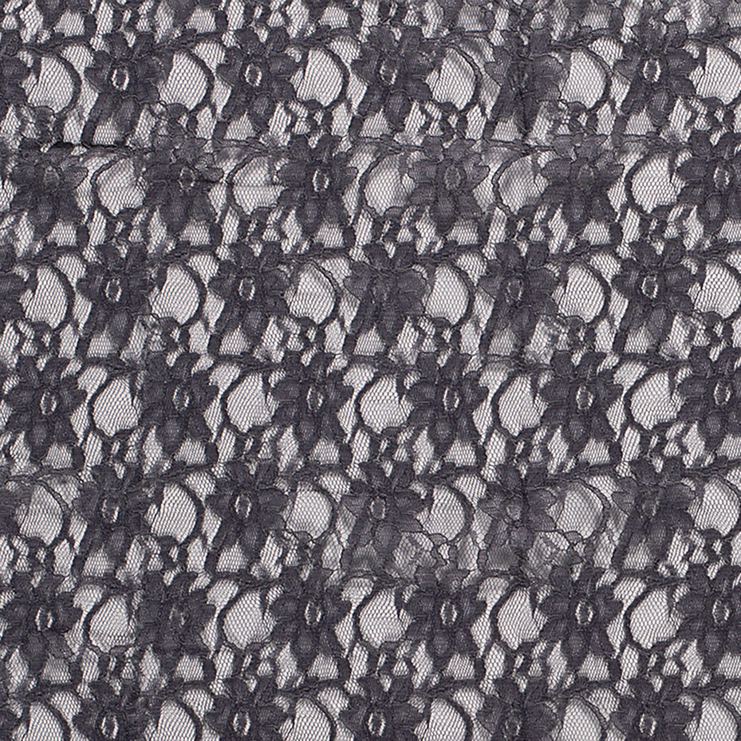 Spitze uni dunkelgrau