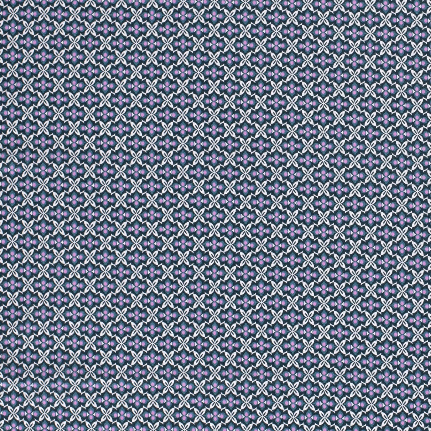 Baumwollstoff Popeline Batik, petrol