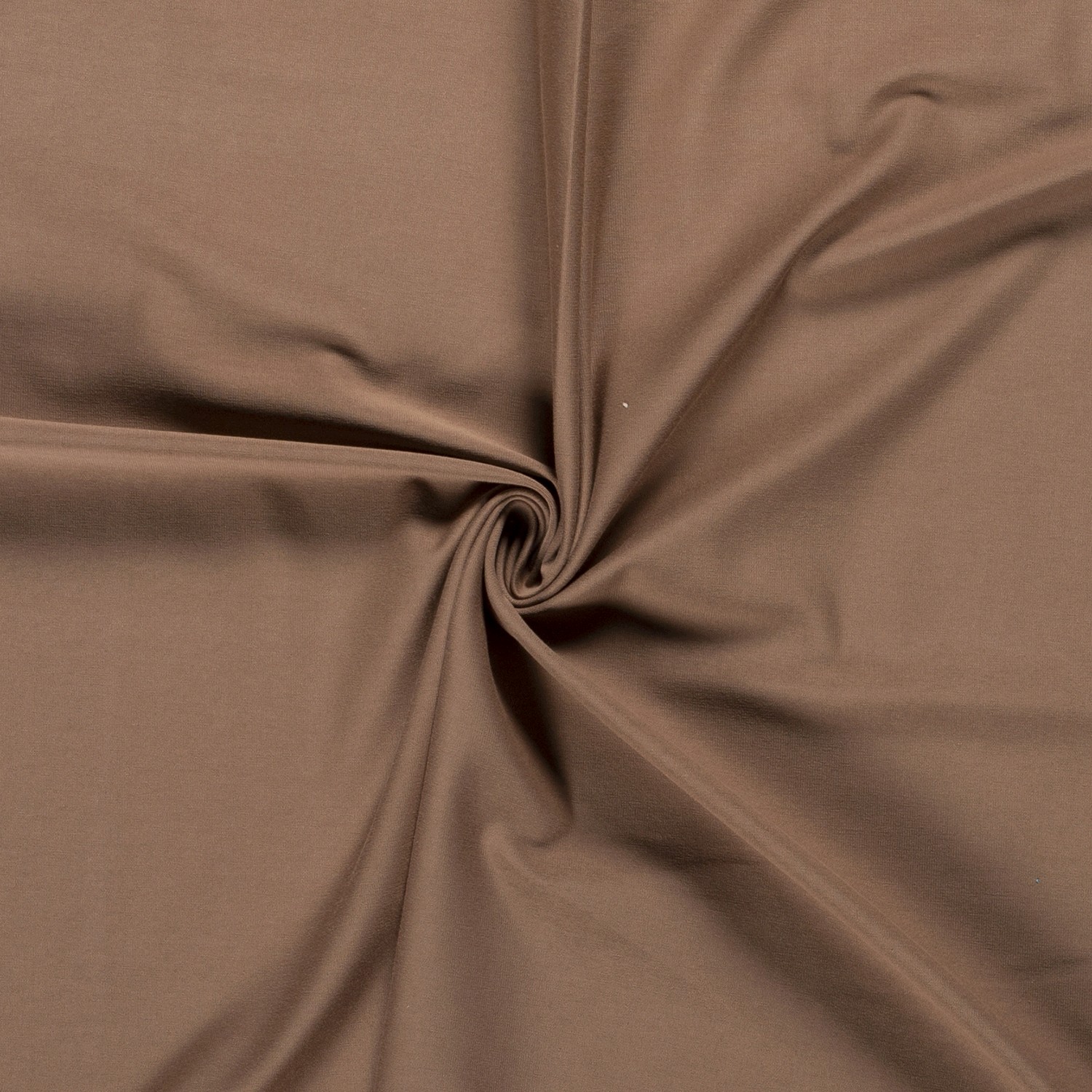 Baumwolljersey uni, braun