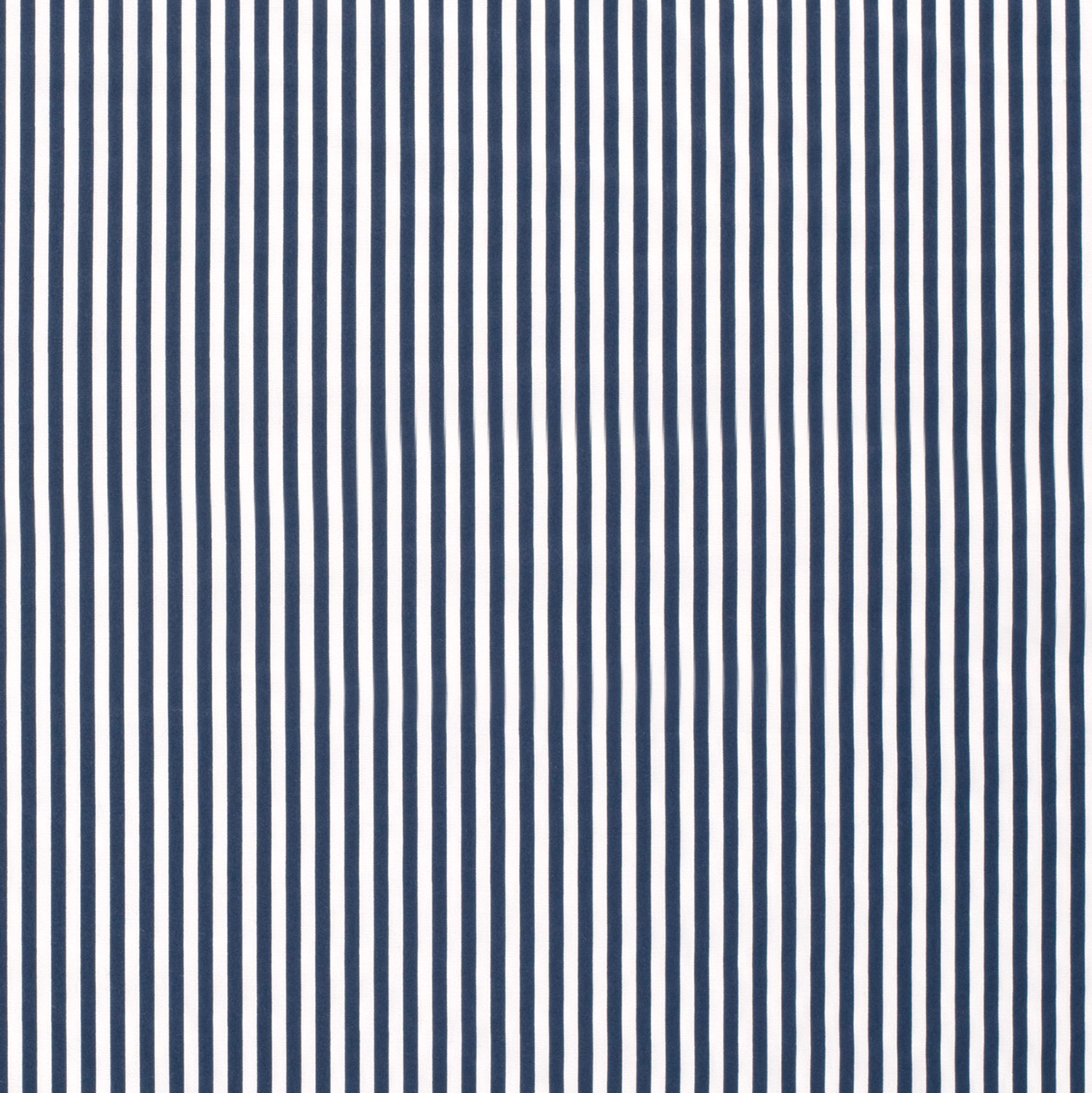 Baumwolle Popeline Stoff Bedruckt Streifen, marine