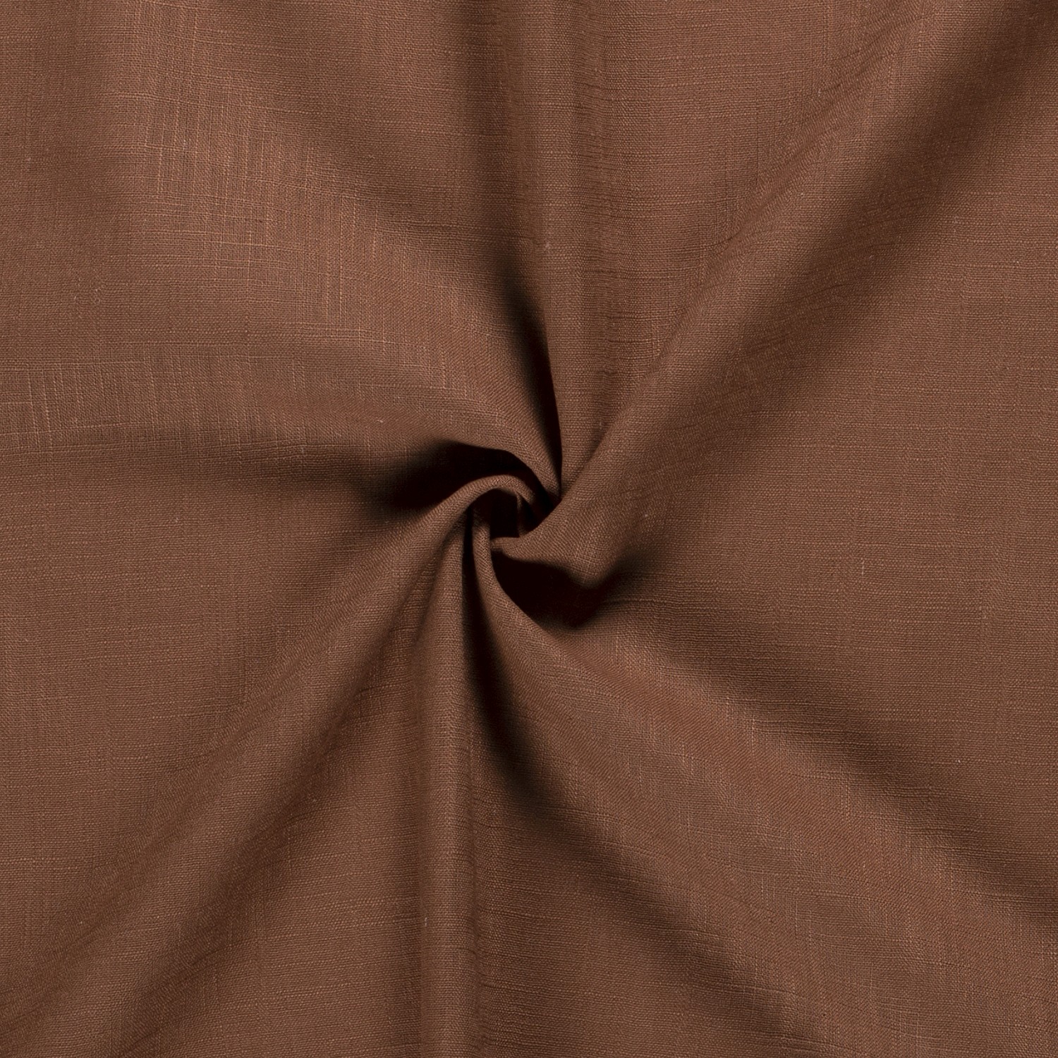 Ramie leinen uni braun